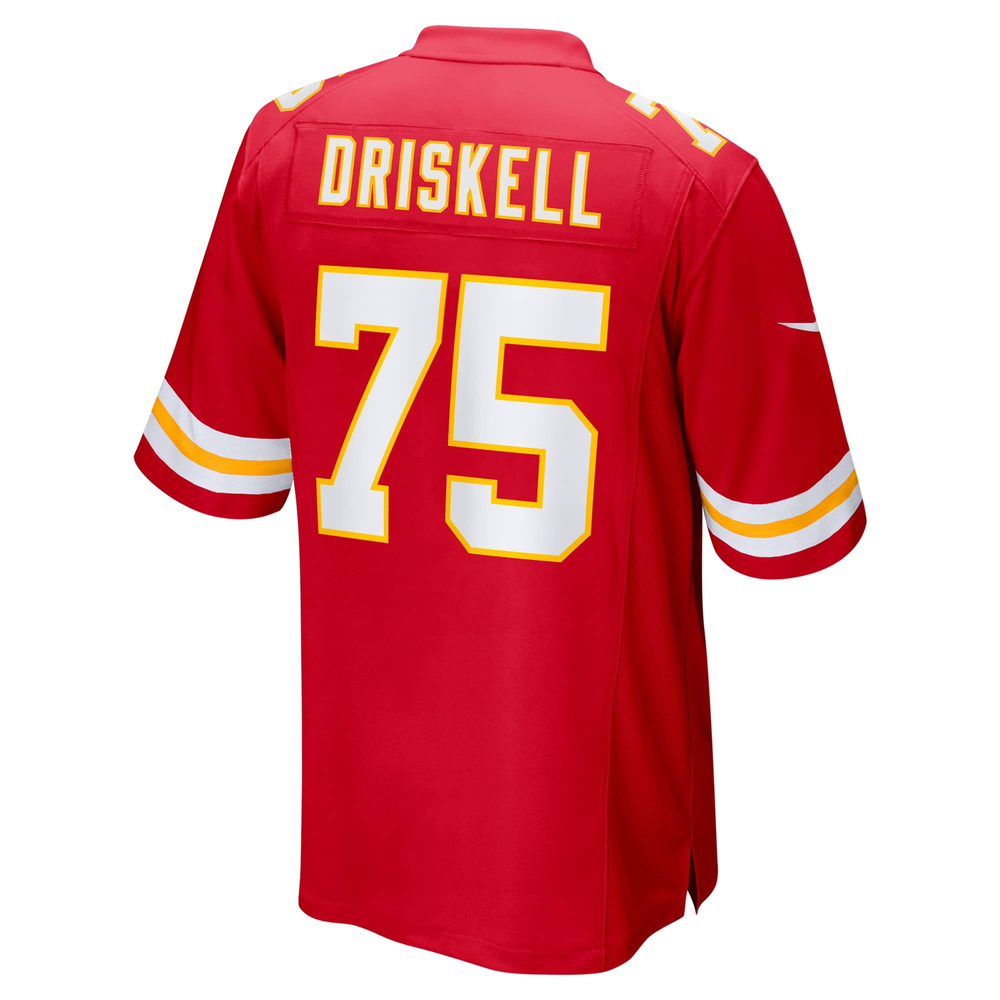 Men's Kansas City Chiefs Ethan Driskell Red Game Jersey JS8165 Saliibo - Image 3