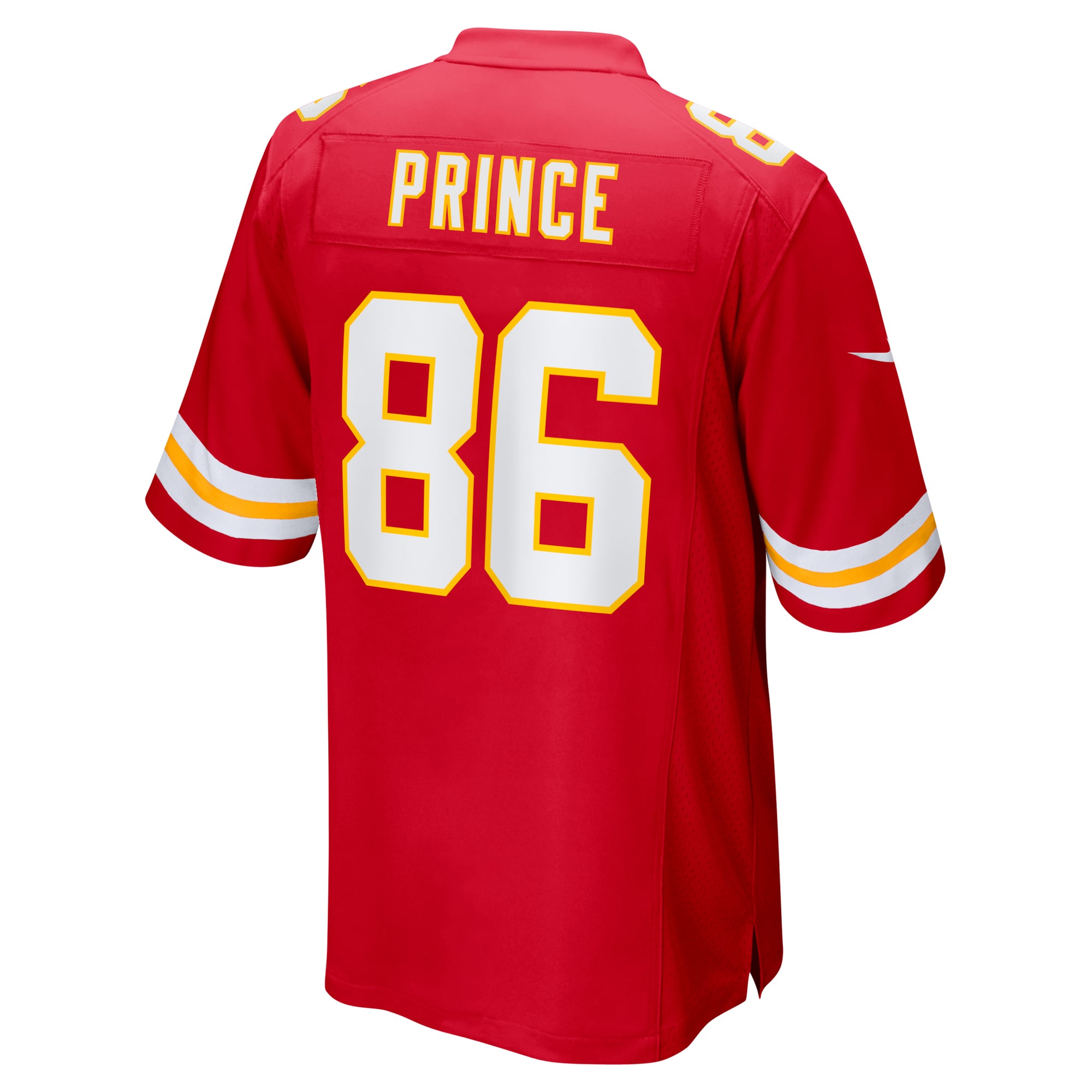 Men's Kansas City Chiefs Gerrit Prince Red Team Game Jersey JS3136 Saliibo - Image 3