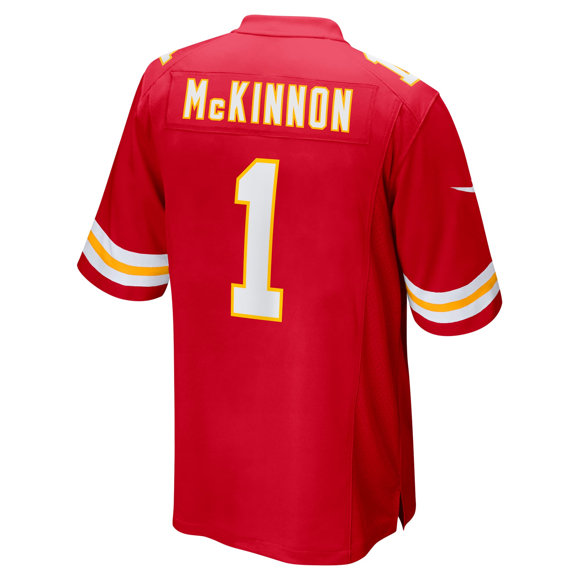 Men's Kansas City Chiefs Jerick McKinnon Red Game Player Jersey JS2069 Saliibo - Image 3