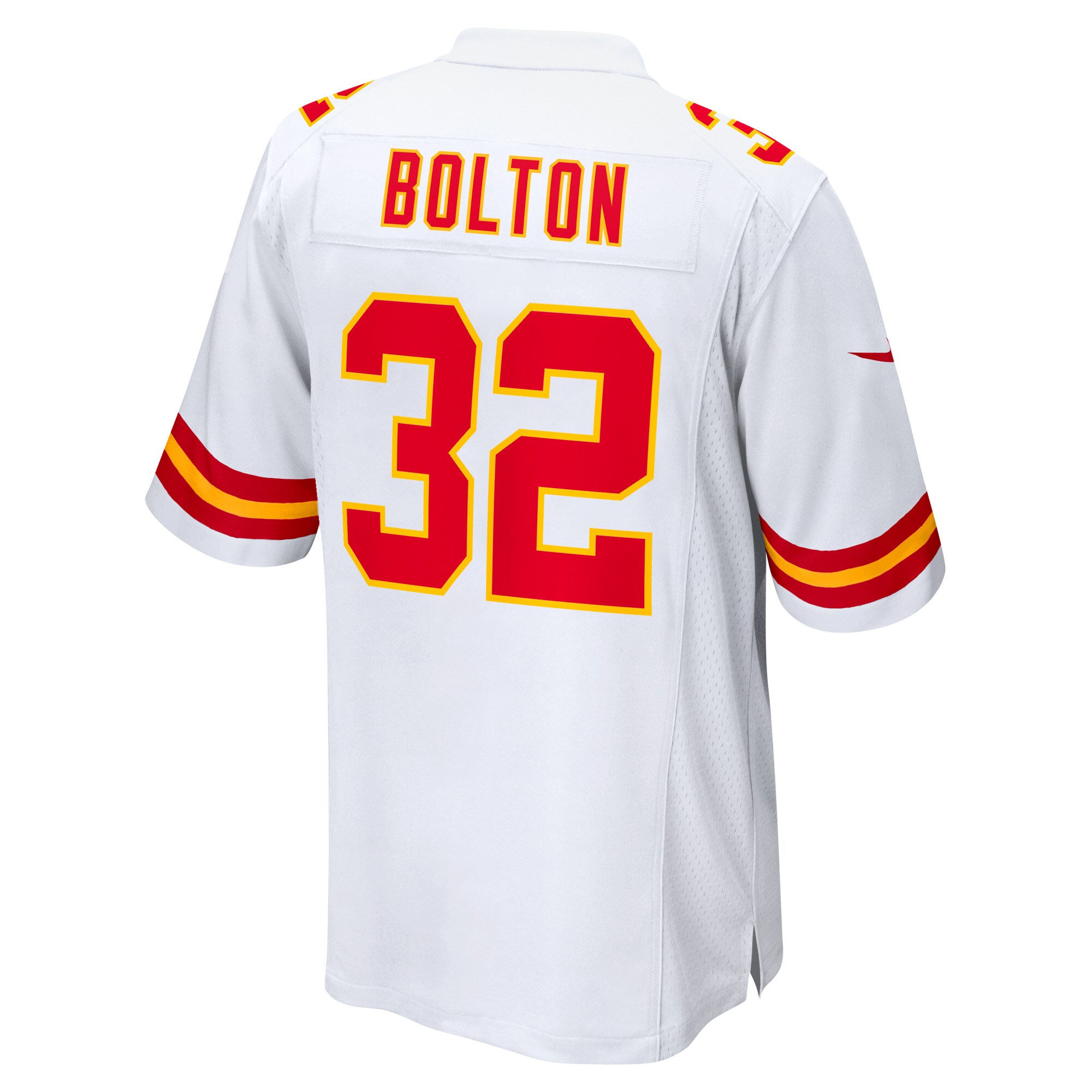 Men's Kansas City Chiefs Nick Bolton White Away Game Player Jersey JS3569 Saliibo - Image 3