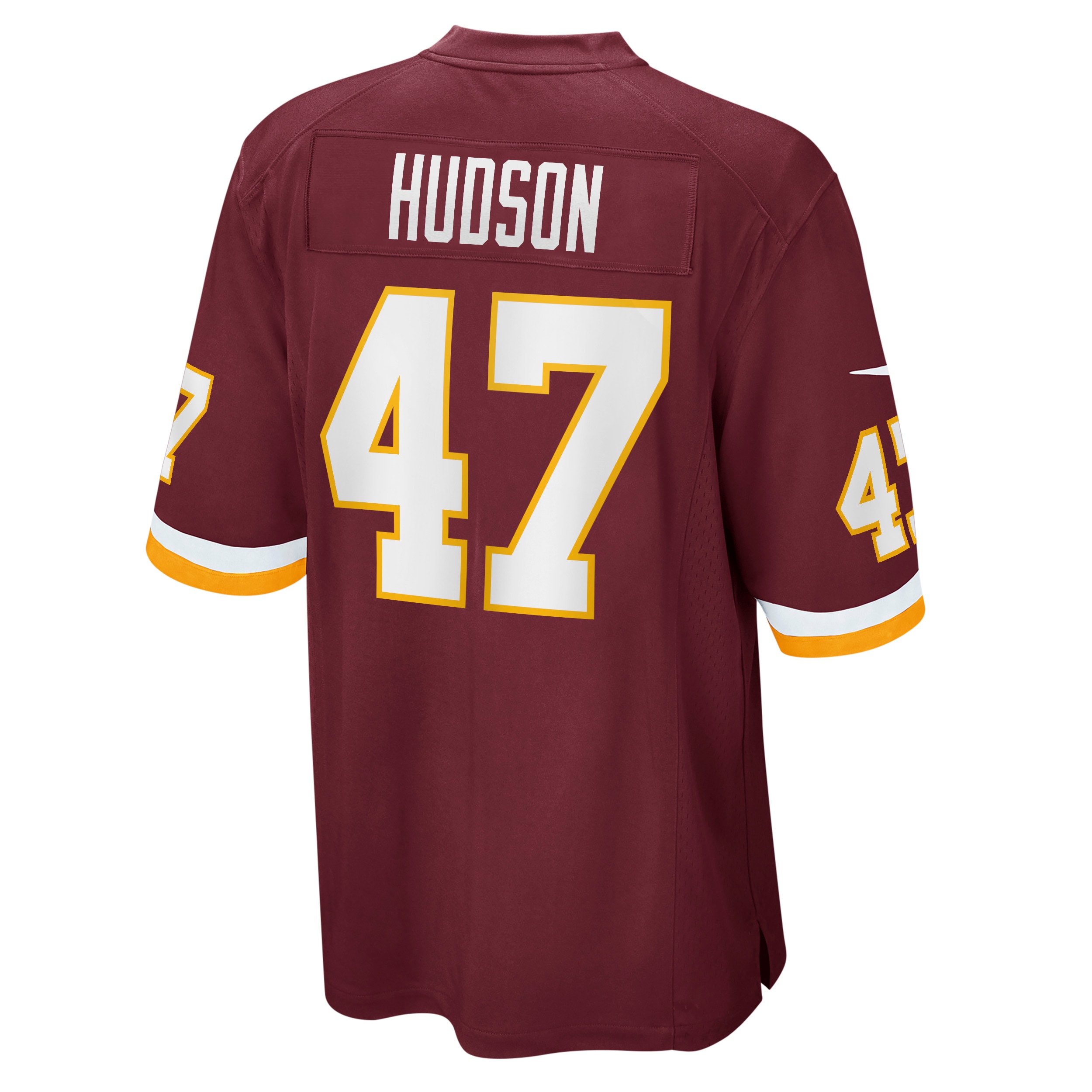 Men's Khaleke Hudson Washington Football Team Burgundy Game Player Jersey JS3628 Saliibo - Image 3