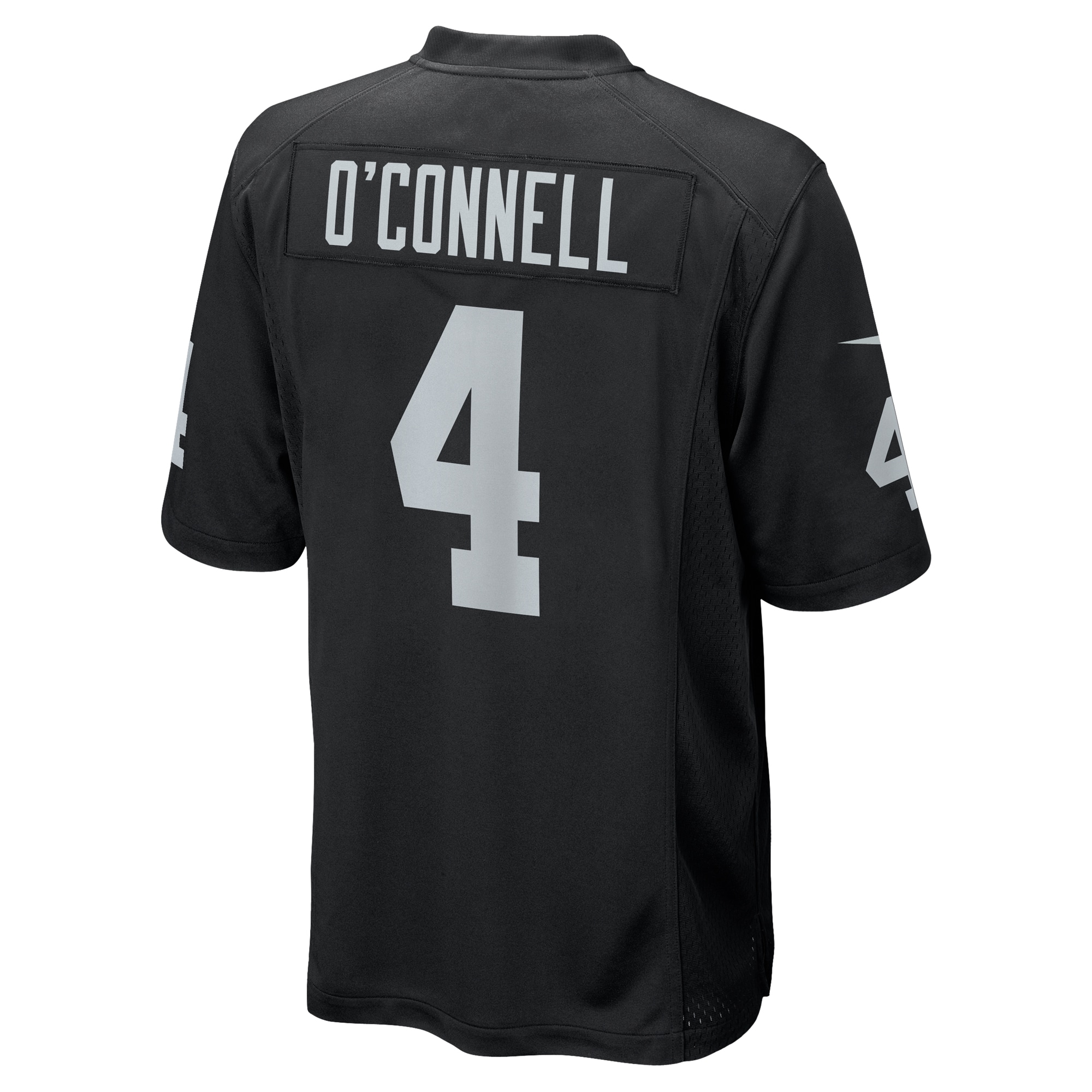 Men's Las Vegas Raiders Aidan O'Connell Black Game Jersey JS3772 Saliibo - Image 3