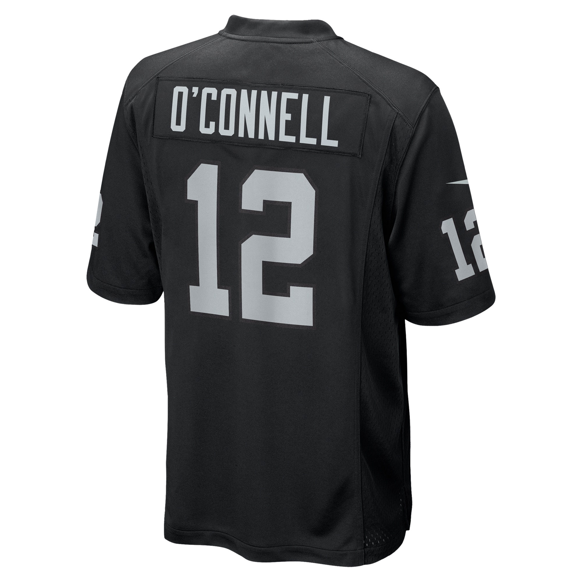 Men's Las Vegas Raiders Aidan O'Connell Black Team Game Jersey JS2168 Saliibo - Image 3