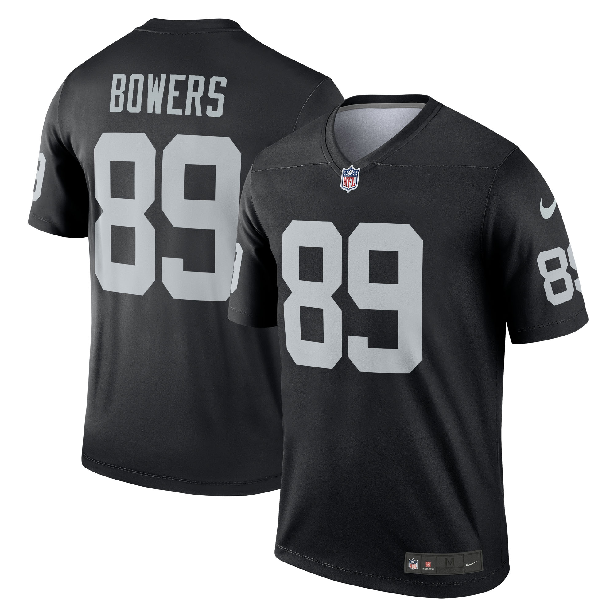 Men's Las Vegas Raiders Brock Bowers Black Team Legend Jersey JS7381 Saliibo