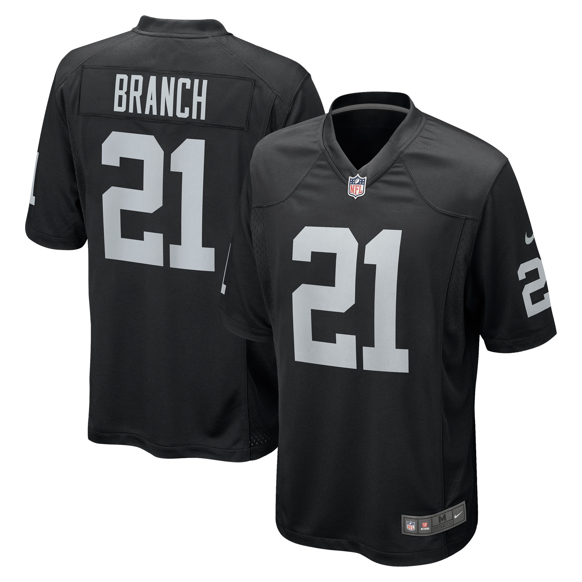 Men's Las Vegas Raiders Cliff Branch Black Retired Player Game Jersey JS8538 Saliibo