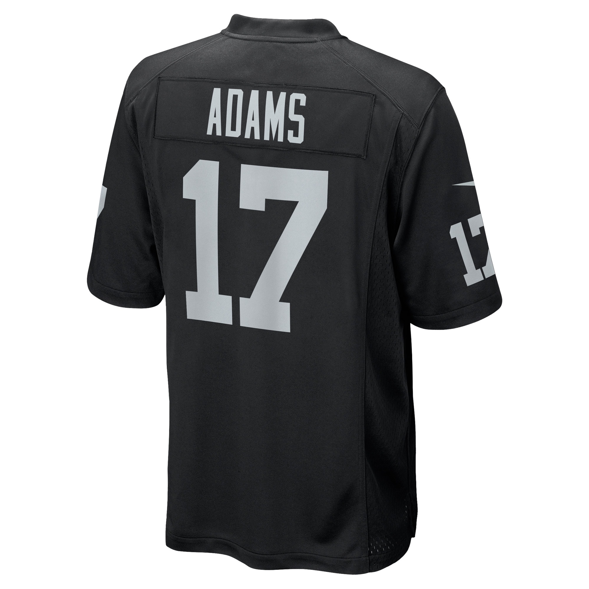 Men's Las Vegas Raiders Davante Adams Black Game Jersey JS7474 Saliibo - Image 3