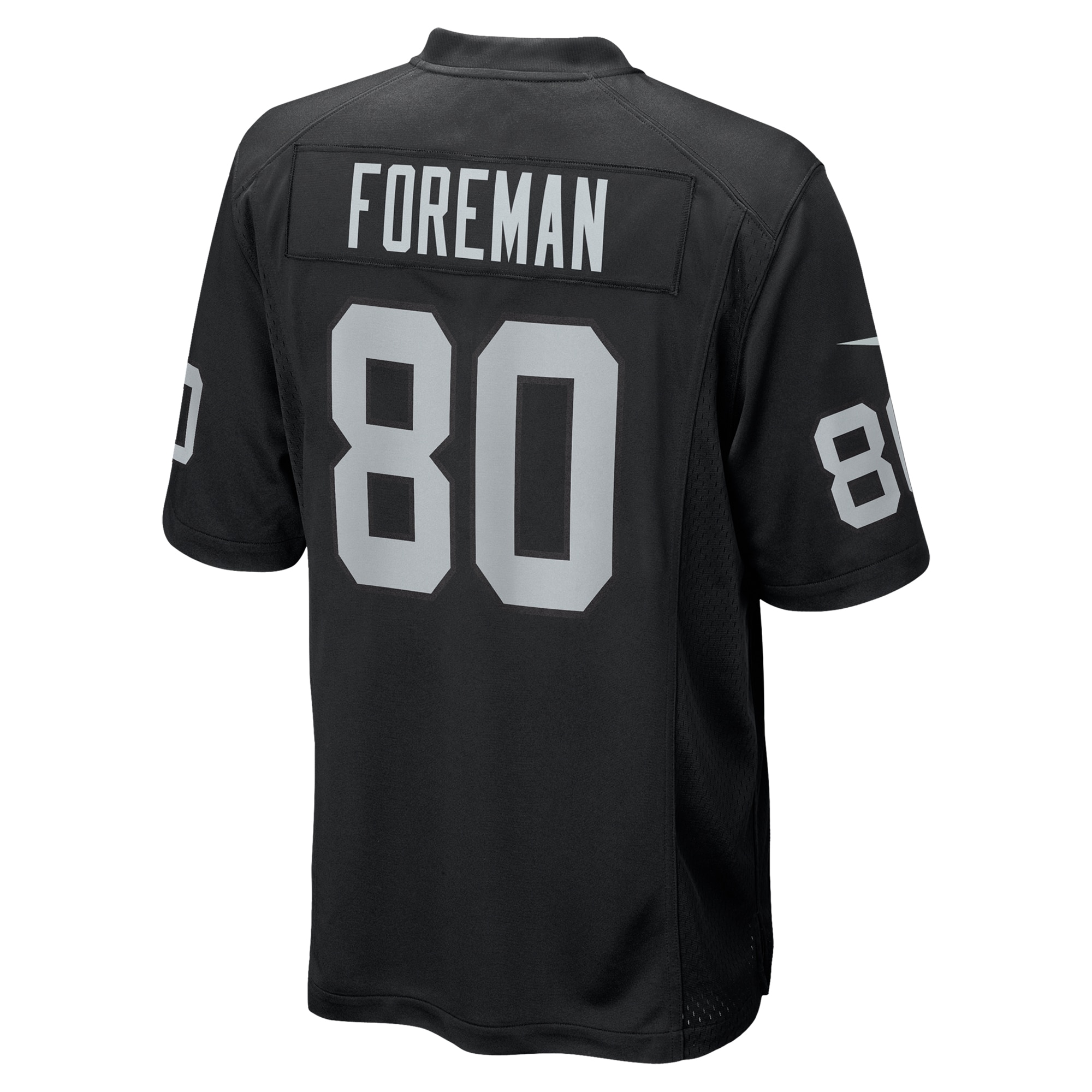 Men's Las Vegas Raiders Jeff Foreman Black Team Game Jersey JS8695 Saliibo - Image 3