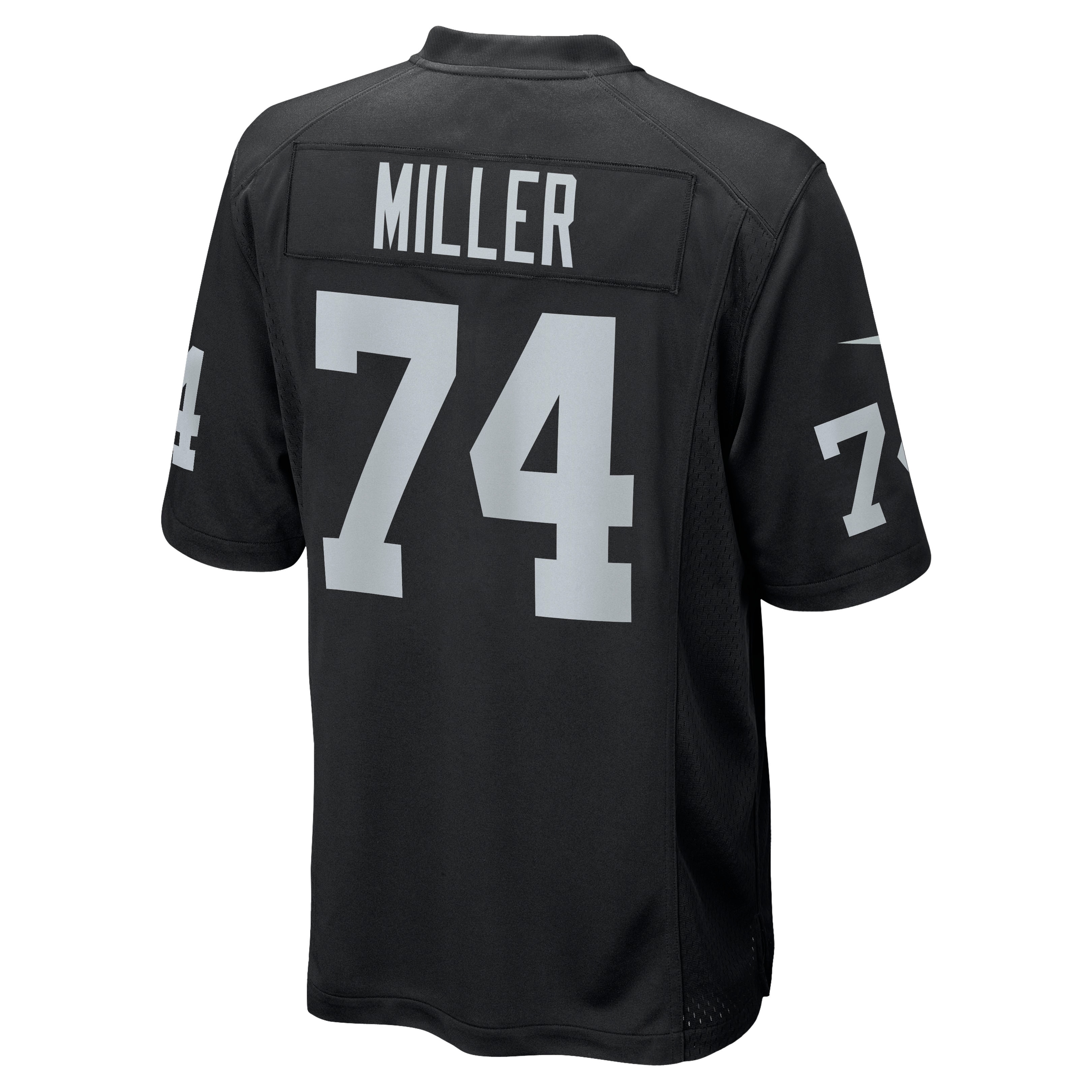 Men's Las Vegas Raiders Kolton Miller Black Game Jersey JS1985 Saliibo - Image 3