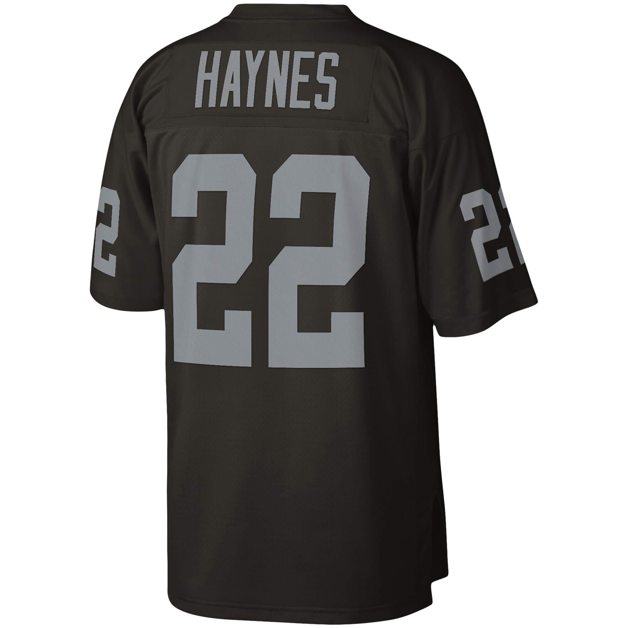 Men's Las Vegas Raiders Mike Haynes Mitchell & Ness Black Legacy Jersey JS5525 Saliibo - Image 3