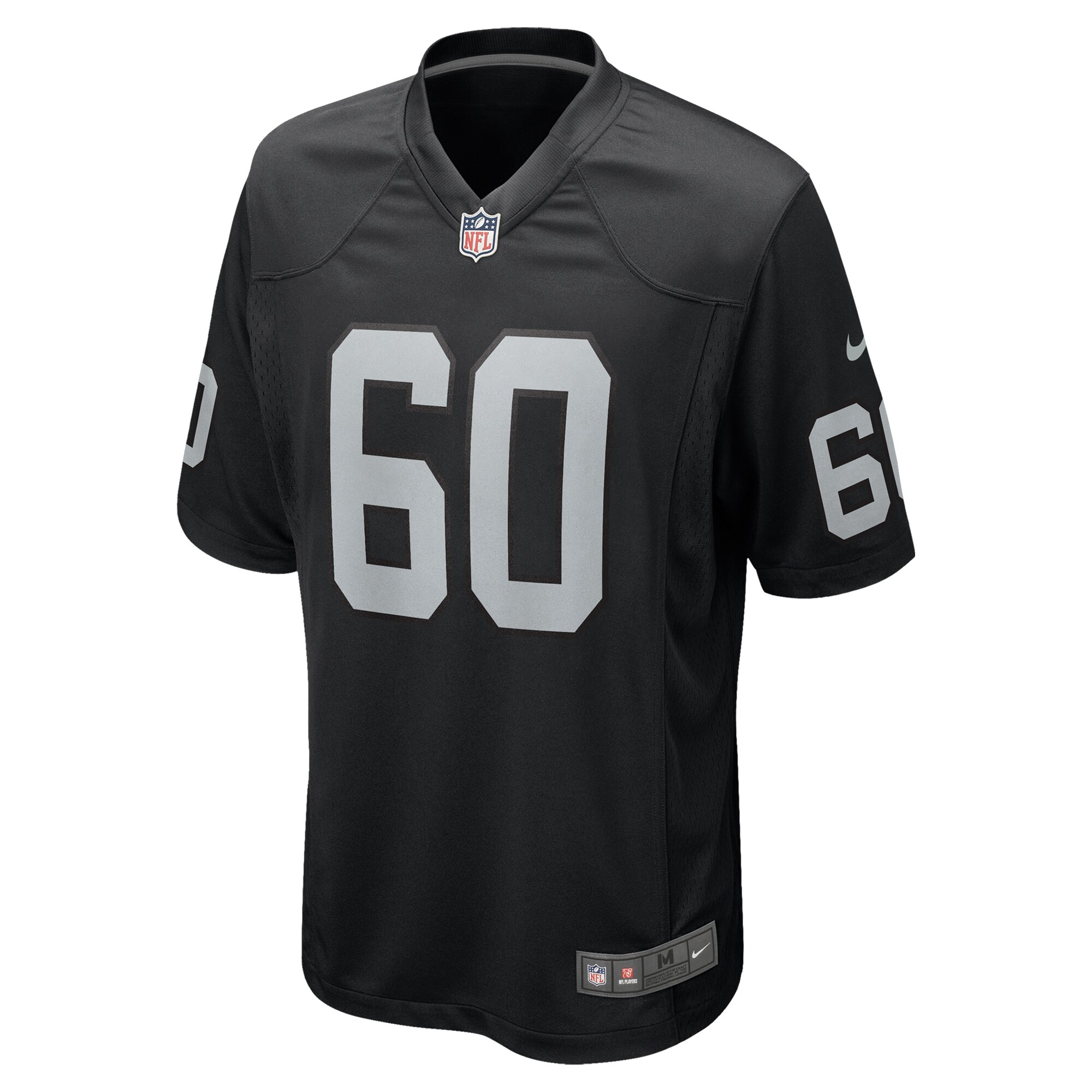 Men's Las Vegas Raiders Tomari Fox Black Team Game Jersey JS9686 Saliibo - Image 2