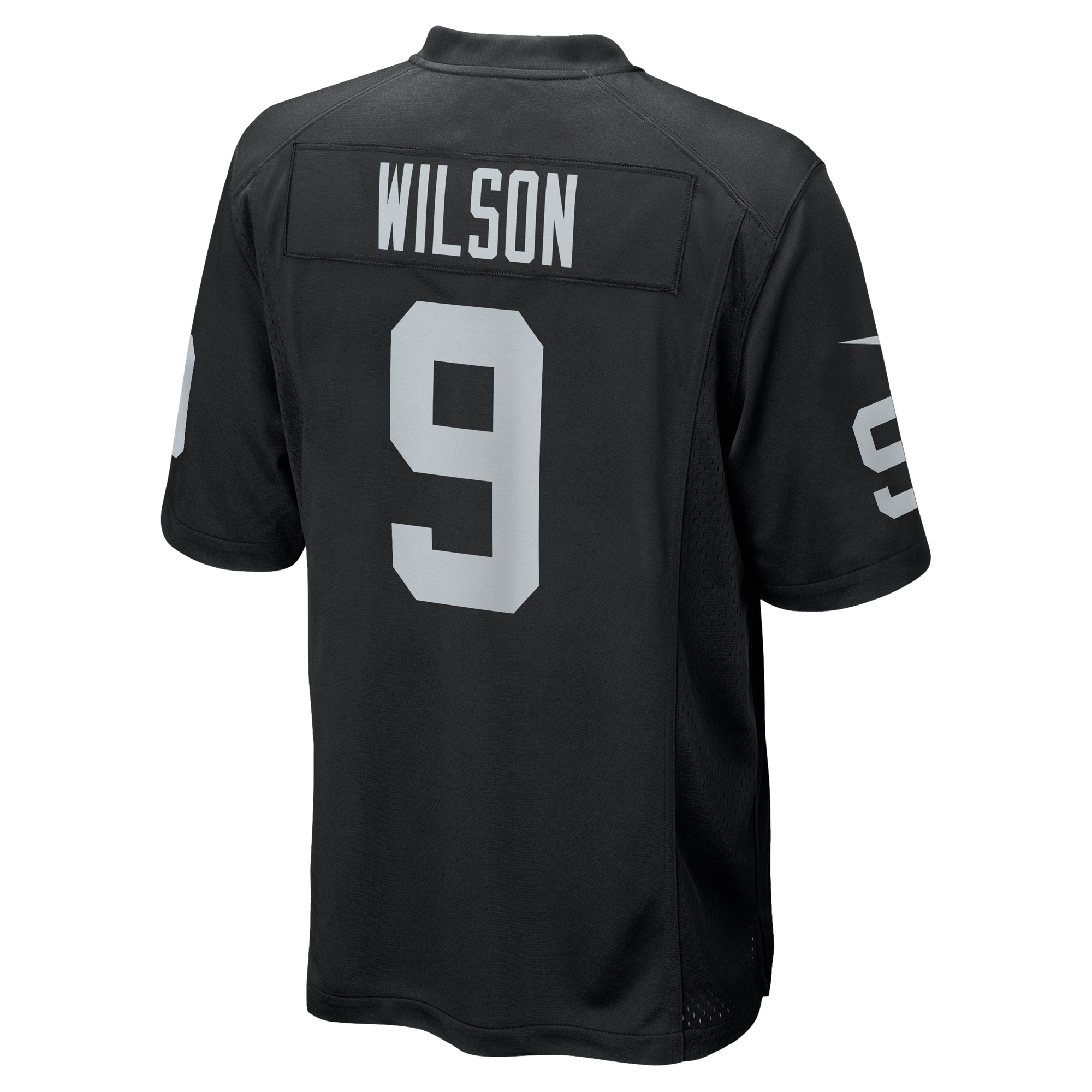 Men's Las Vegas Raiders Tyree Wilson Black Game Jersey JS8809 Saliibo - Image 3