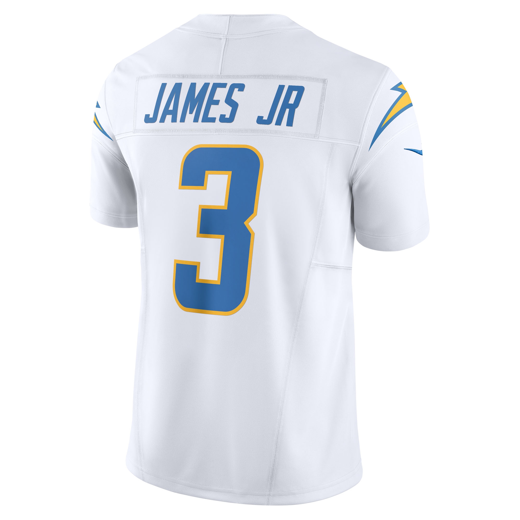 Men's Los Angeles Chargers Derwin James Jr. White Vapor F.U.S.E. Limited Jersey JS2834 Saliibo - Image 3