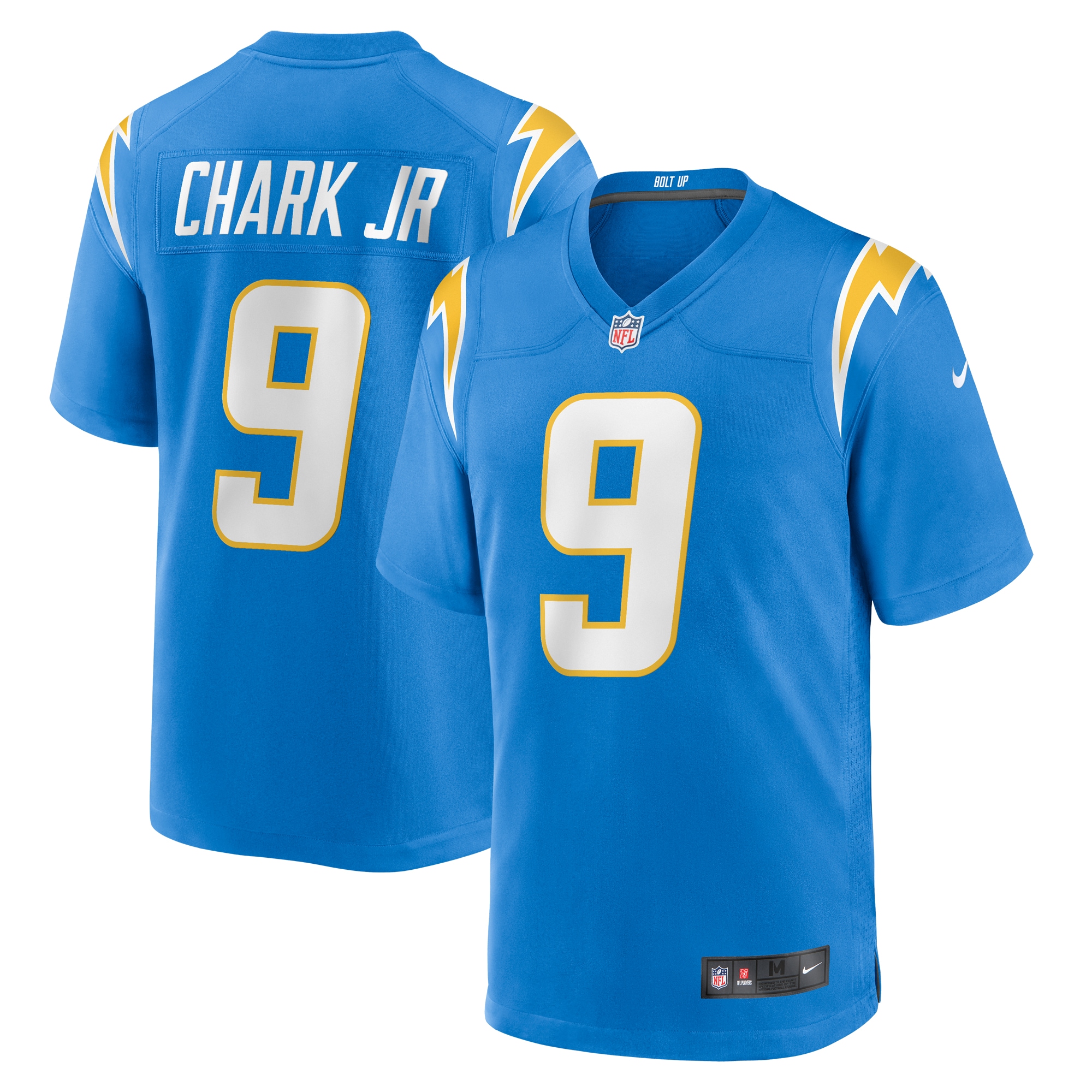 Men's Los Angeles Chargers DJ Chark Jr. Powder Blue Game Jersey JS8278 Saliibo
