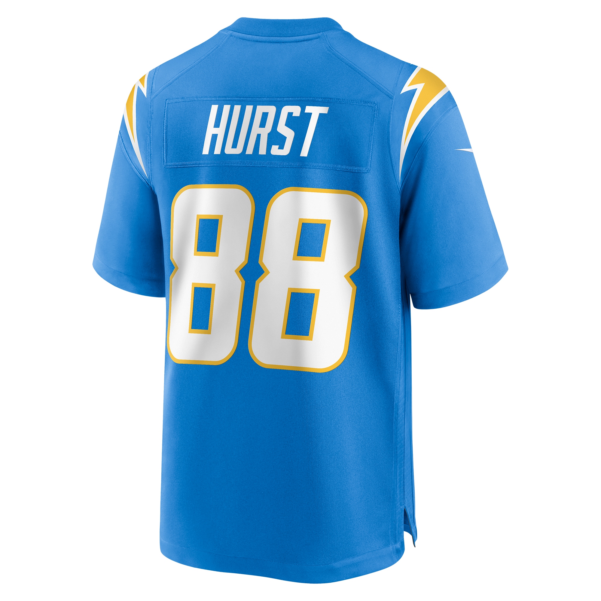 Men's Los Angeles Chargers Hayden Hurst Powder Blue Game Jersey JS2681 Saliibo - Image 3