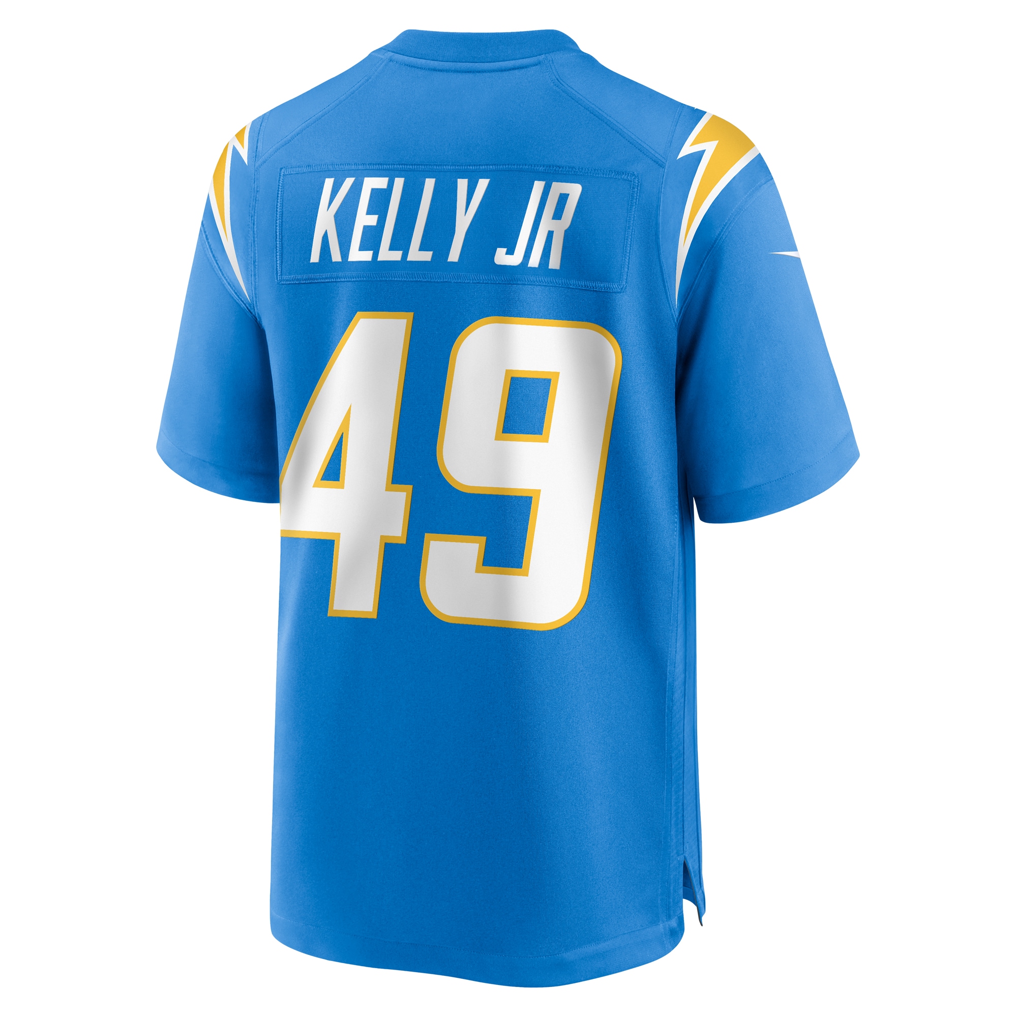 Men's Los Angeles Chargers John Kelly Jr. Powder Blue Team Game Jersey JS7275 Saliibo - Image 3