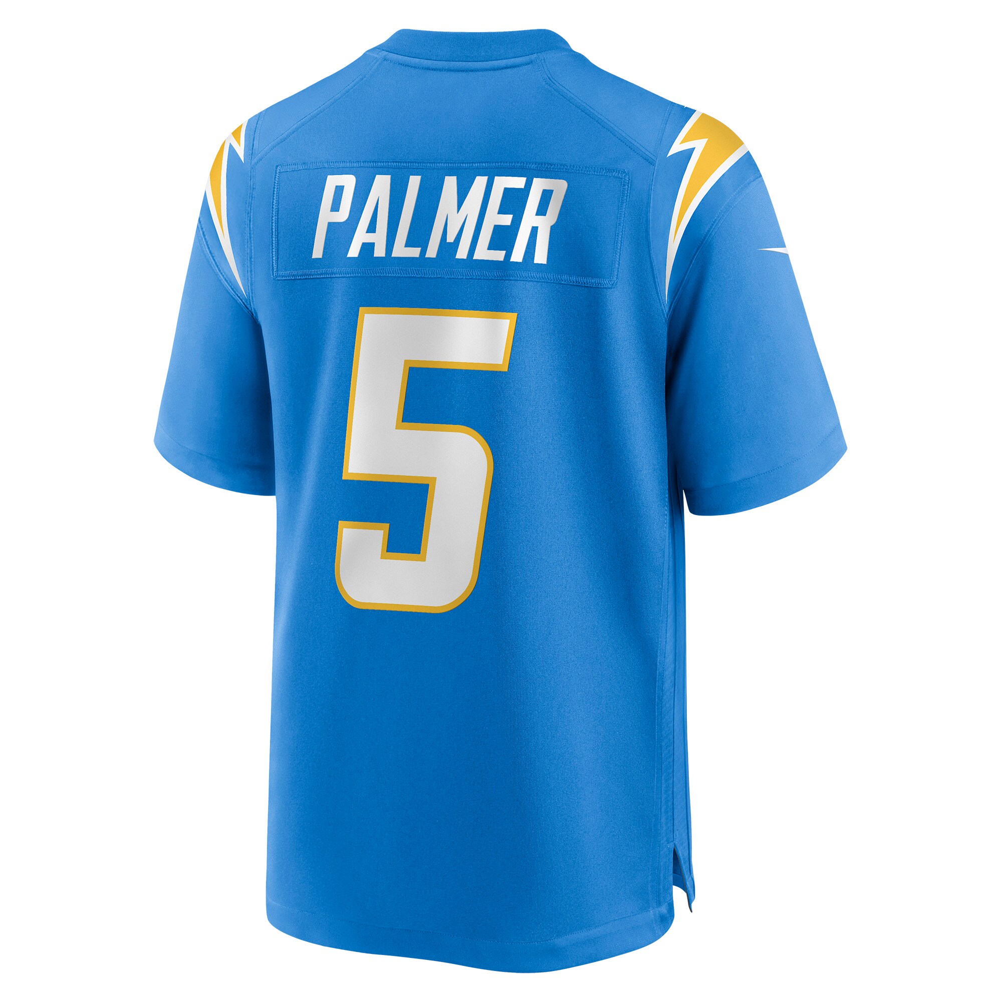 Men's Los Angeles Chargers Joshua Palmer Powder Blue Game Player Jersey JS7058 Saliibo - Image 3