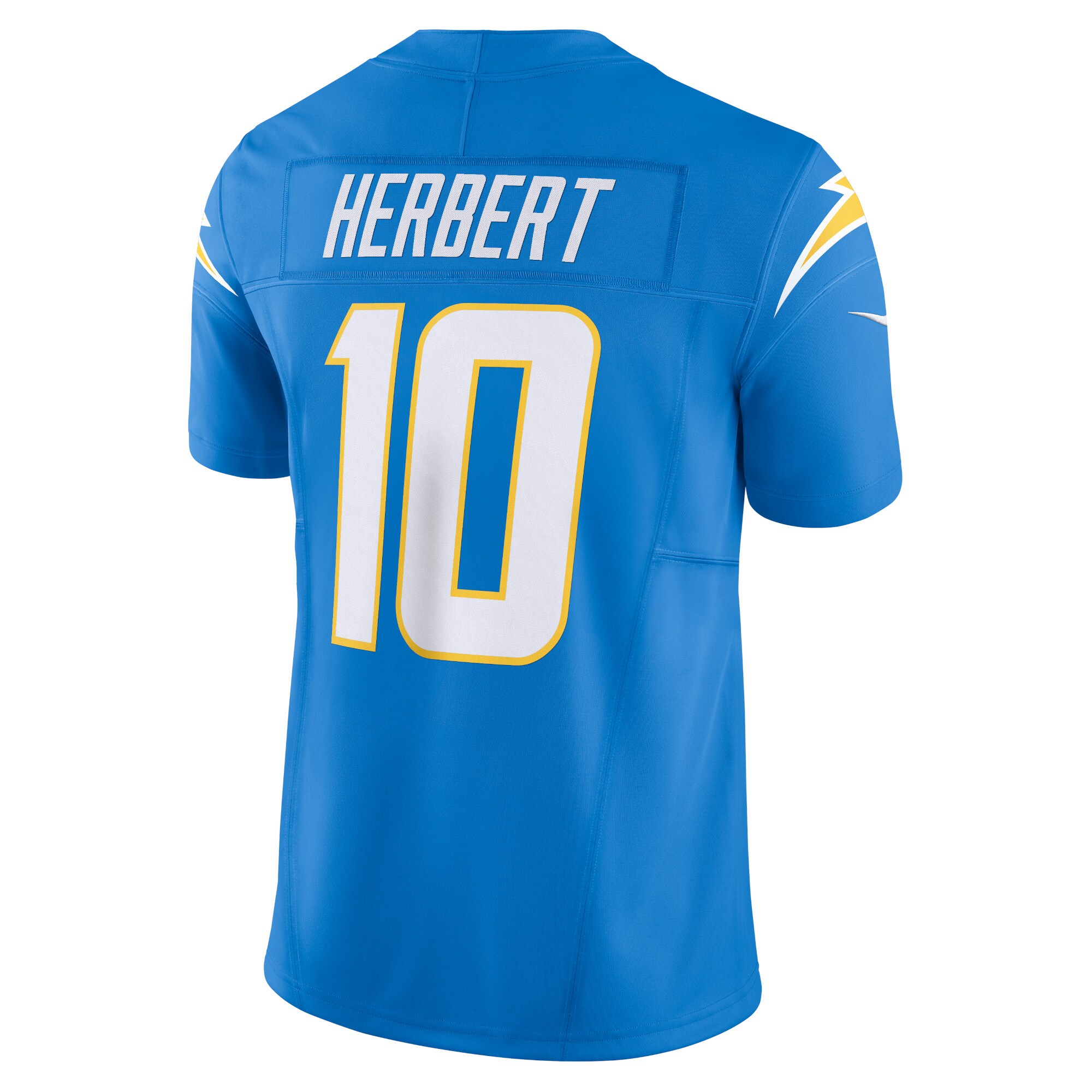 Men's Los Angeles Chargers Justin Herbert Powder Blue Vapor F.U.S.E. Limited Jersey JS4996 Saliibo - Image 3