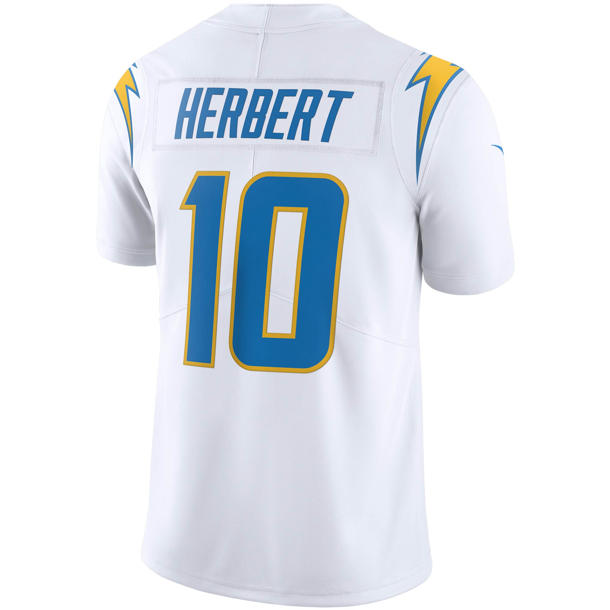 Men's Los Angeles Chargers Justin Herbert White Vapor Limited Jersey JS9712 Saliibo - Image 3