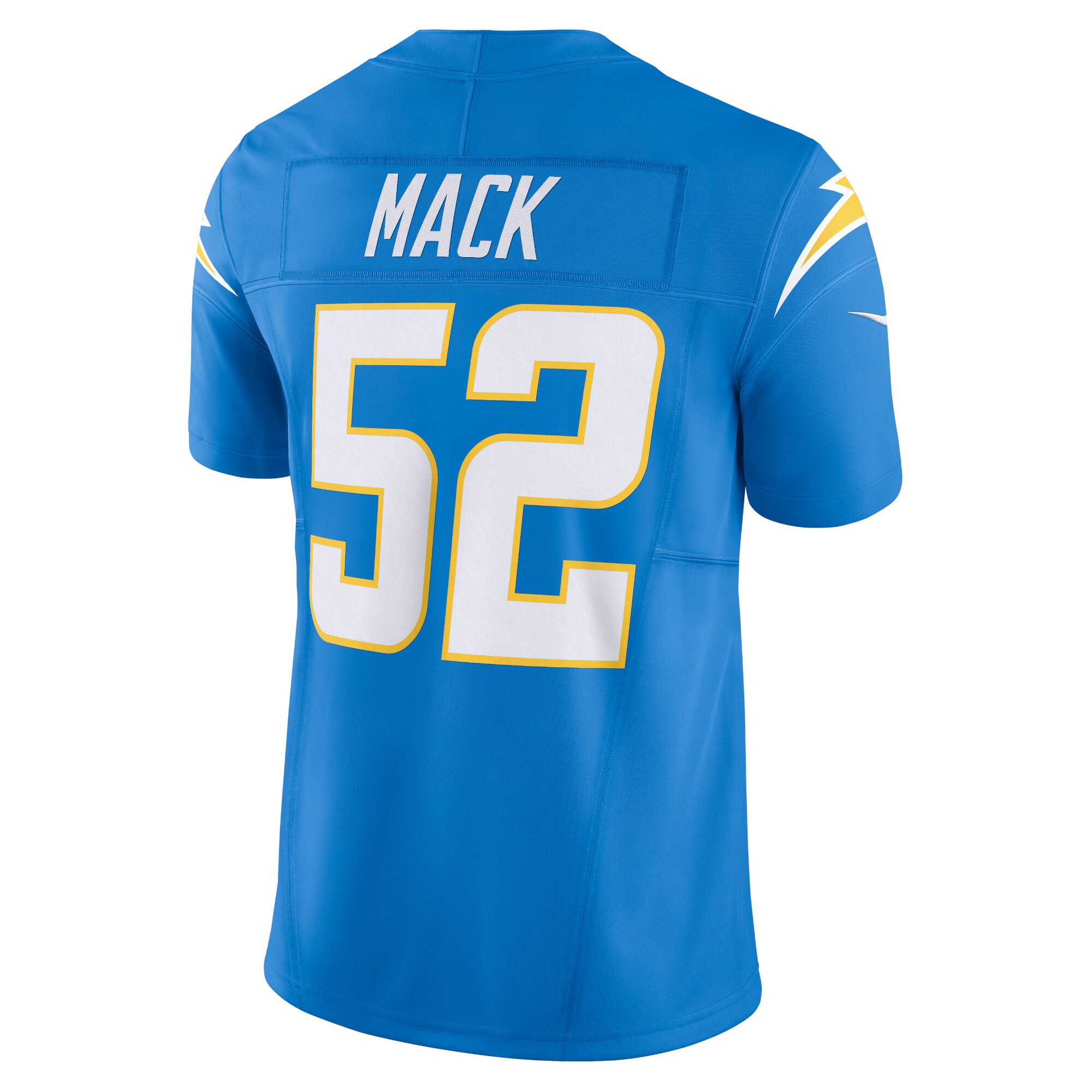 Men's Los Angeles Chargers Khalil Mack Powder Blue Vapor F.U.S.E. Limited Jersey JS8300 Saliibo - Image 3