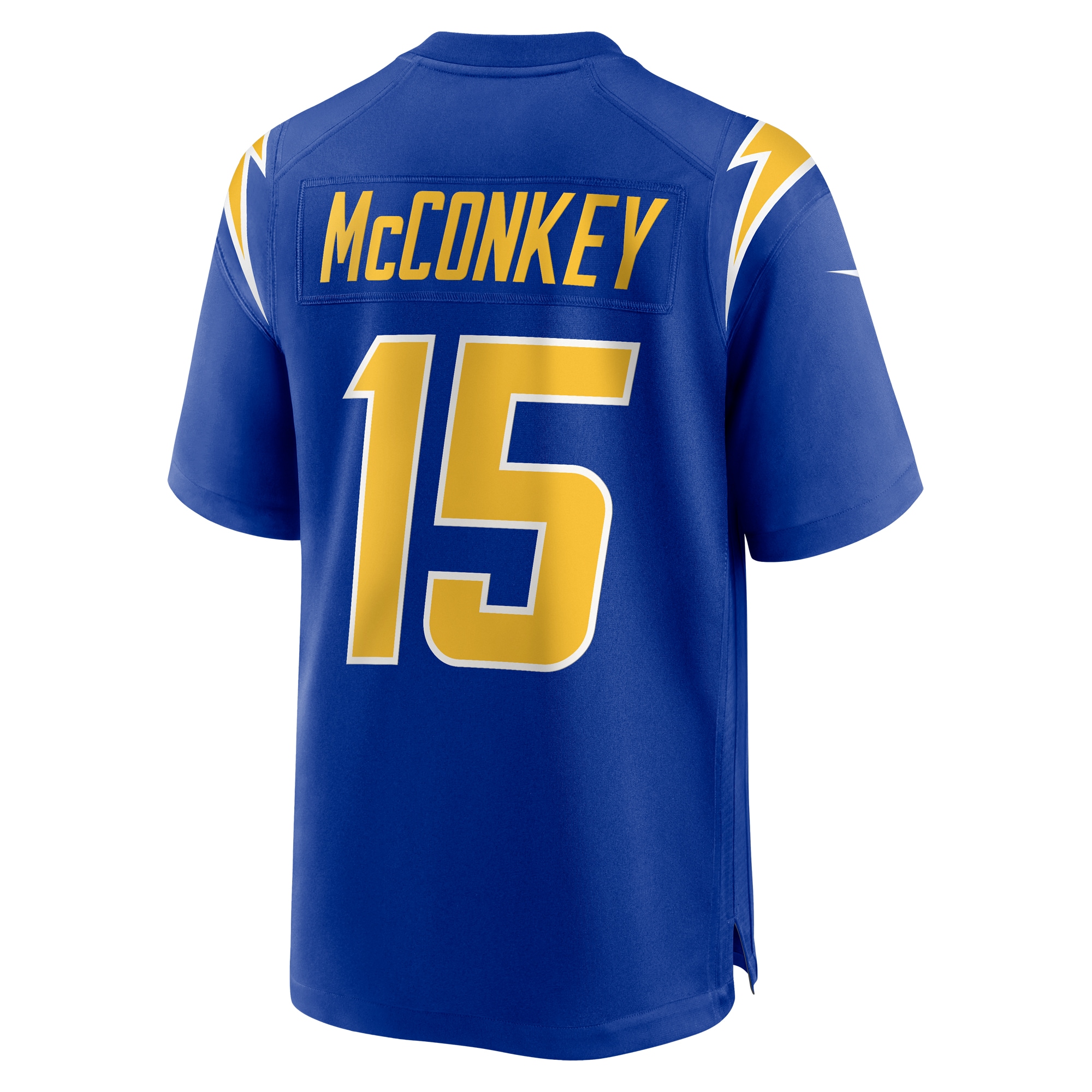 Men's Los Angeles Chargers Ladd McConkey Royal Alternate Game Jersey JS1367 Saliibo - Image 3
