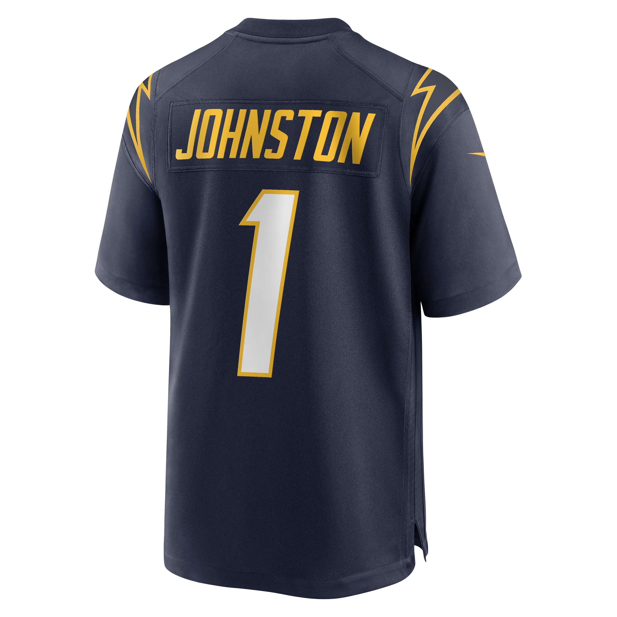 Men's Los Angeles Chargers Quentin Johnston Navy Alternate Game Jersey JS1224 Saliibo - Image 3