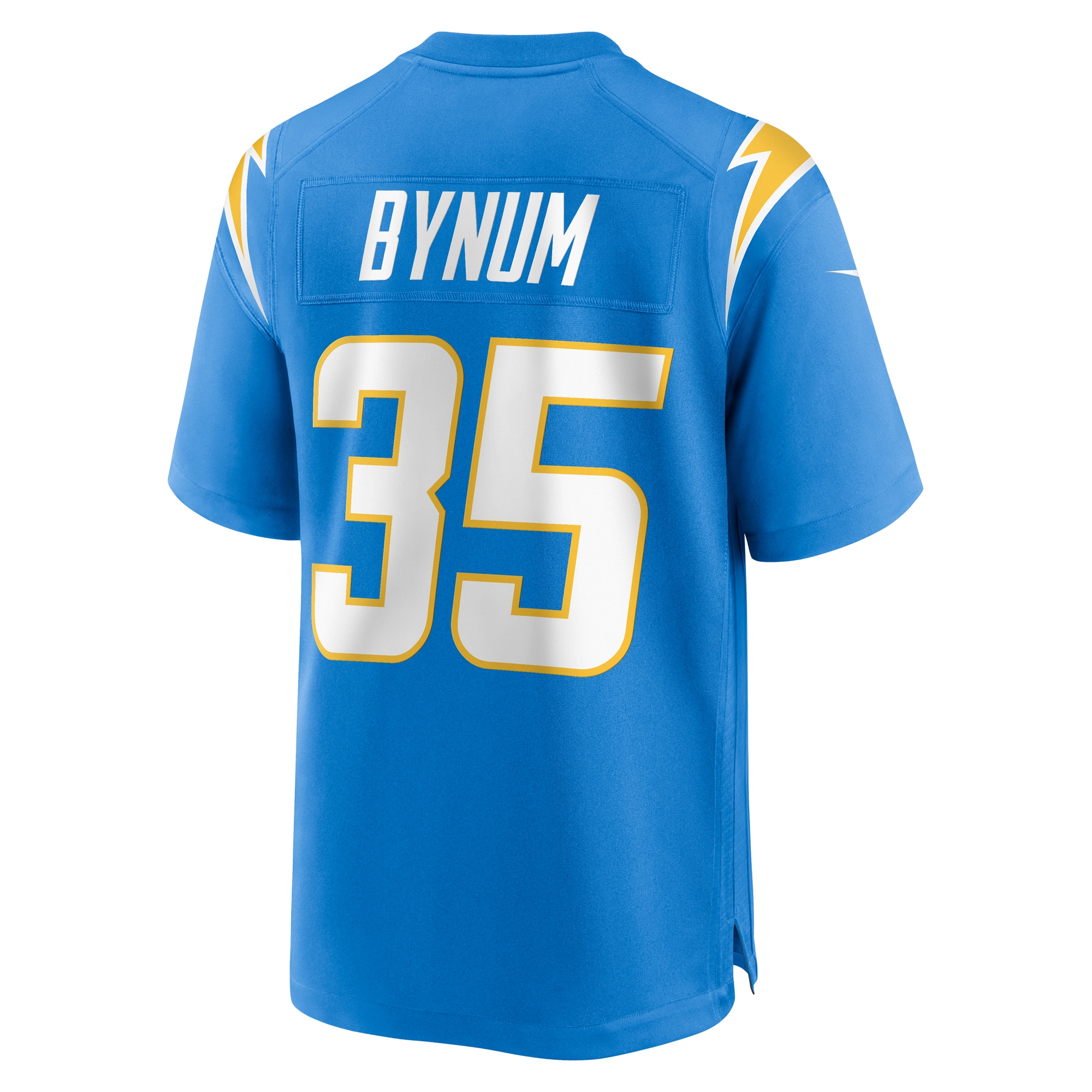 Men's Los Angeles Chargers Terrell Bynum Powder Blue Team Game Jersey JS4828 Saliibo - Image 3