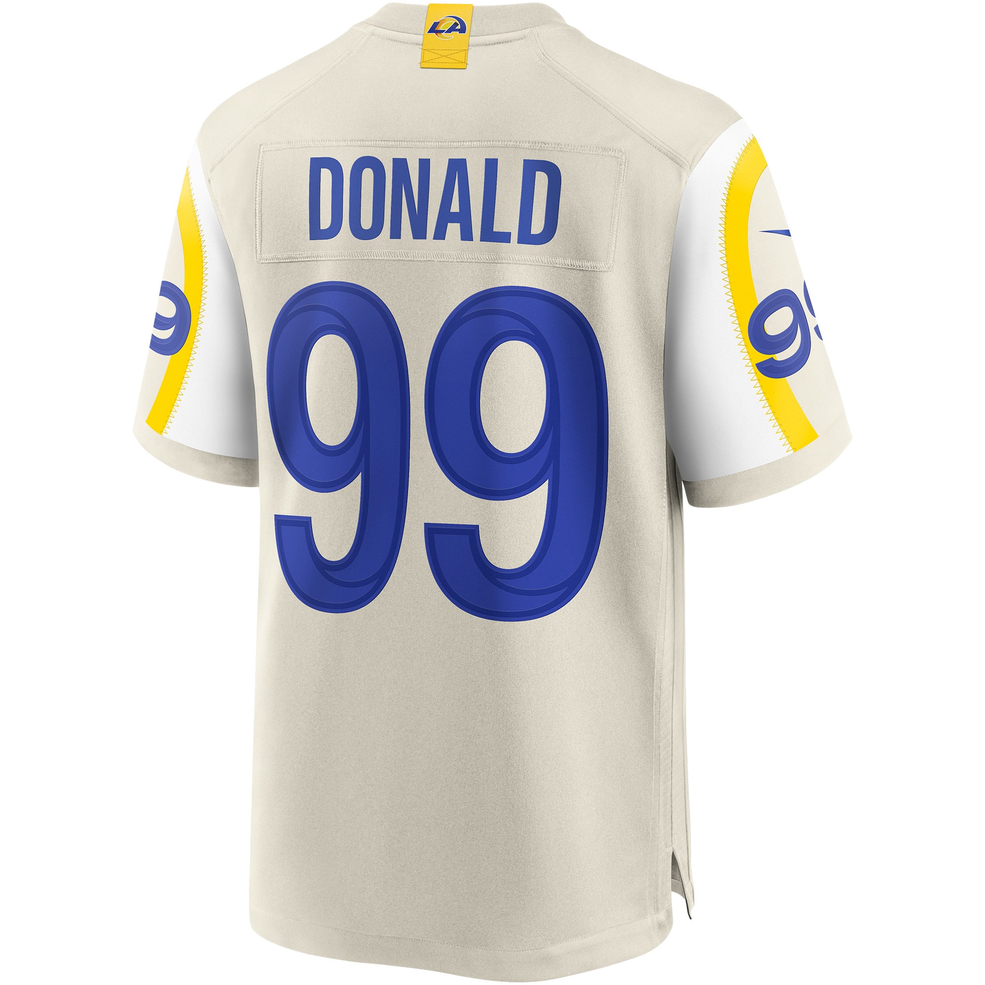 Men's Los Angeles Rams Aaron Donald Bone Player Game Jersey JS6777 Saliibo - Image 3