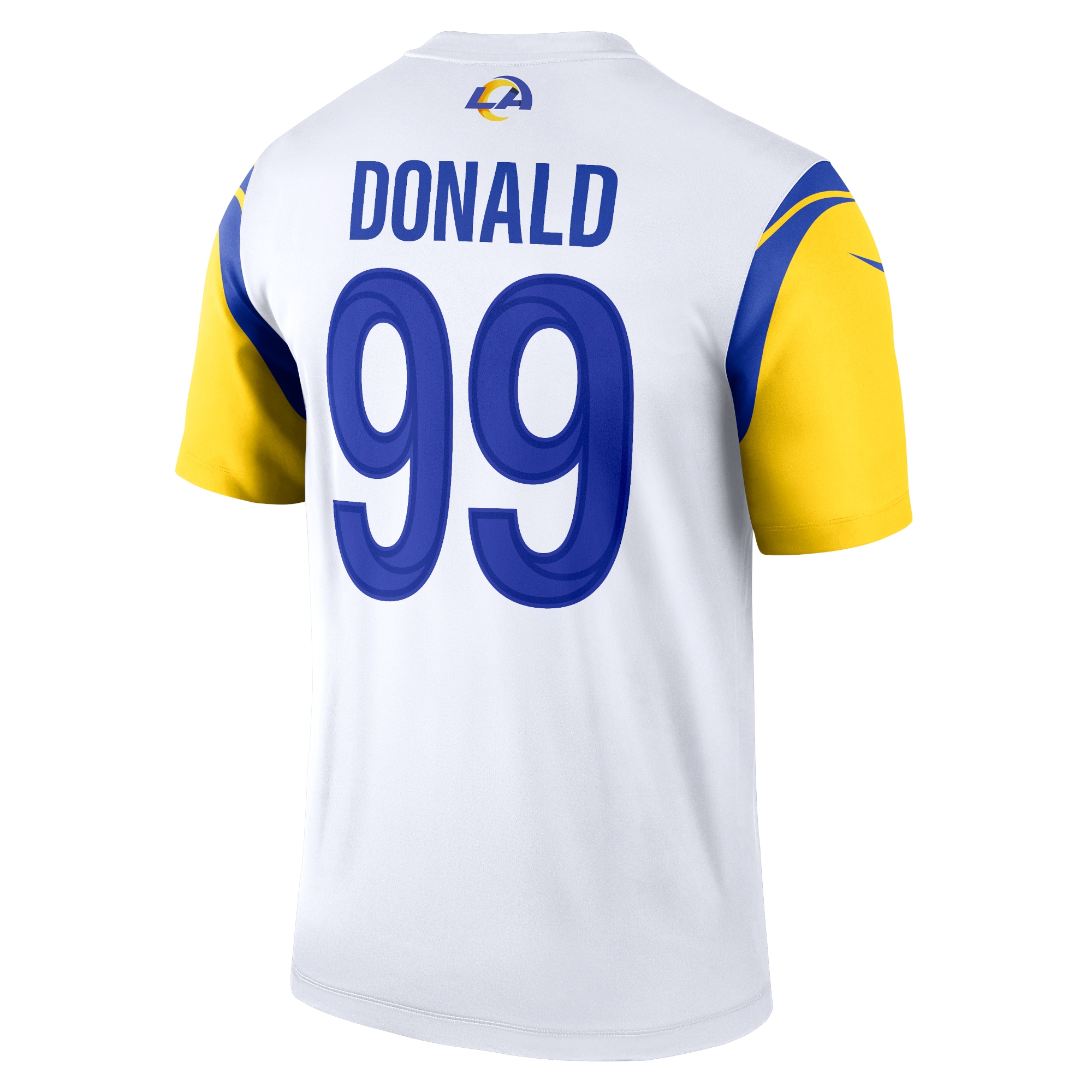 Men's Los Angeles Rams Aaron Donald White Alternate Legend Player Performance Top JS7635 Saliibo - Image 3