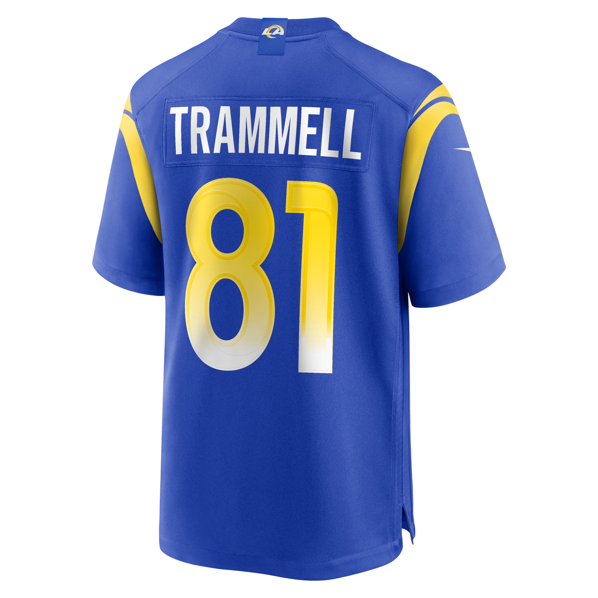 Men's Los Angeles Rams Austin Trammell Royal Game Player Jersey JS6850 Saliibo - Image 3