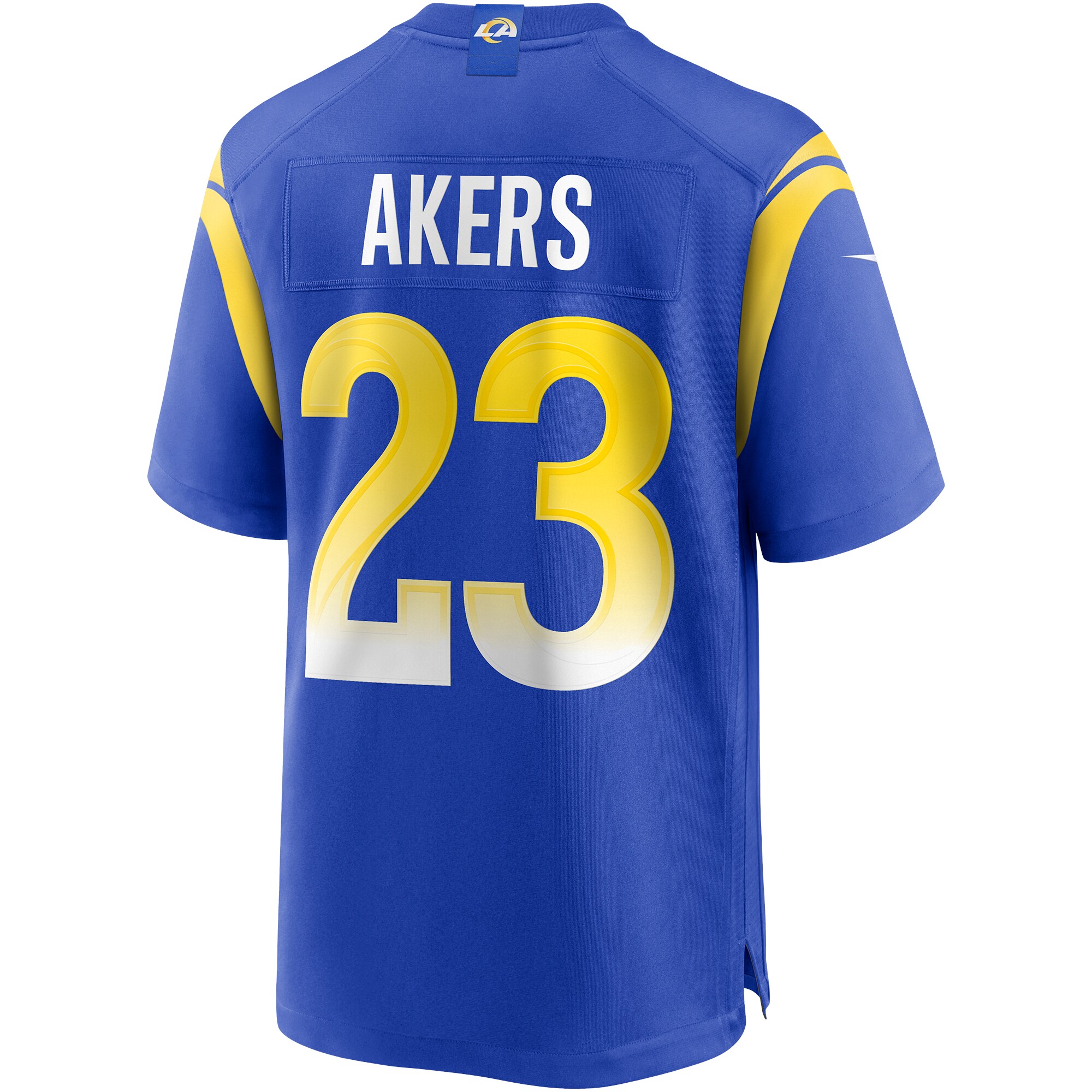 Men's Los Angeles Rams Cam Akers Royal Game Player Jersey JS4780 Saliibo - Image 3