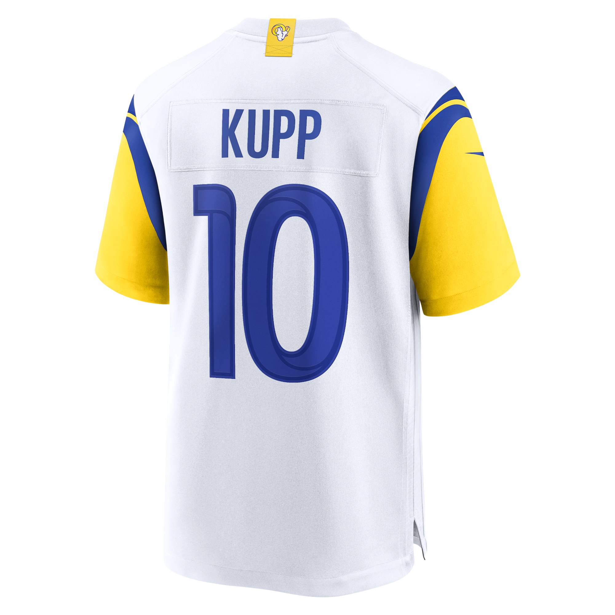 Men's Los Angeles Rams Cooper Kupp White Alternate Game Jersey JS4563 Saliibo - Image 3