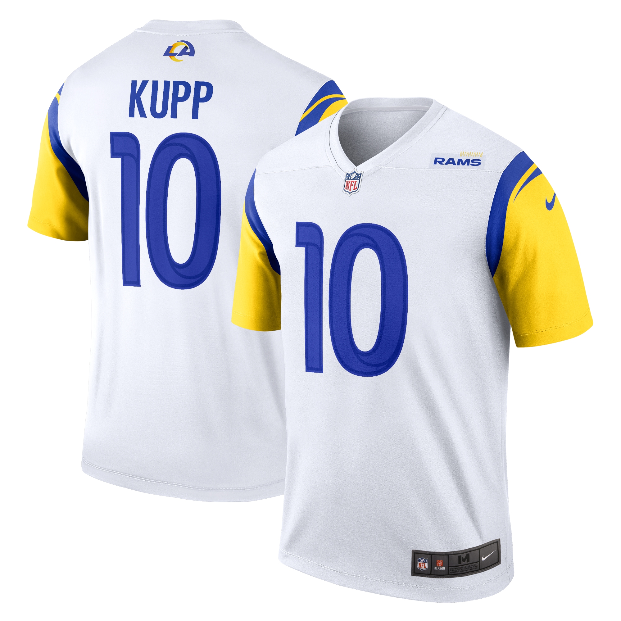 Men's Los Angeles Rams Cooper Kupp White Alternate Legend Player Performance Top JS5969 Saliibo