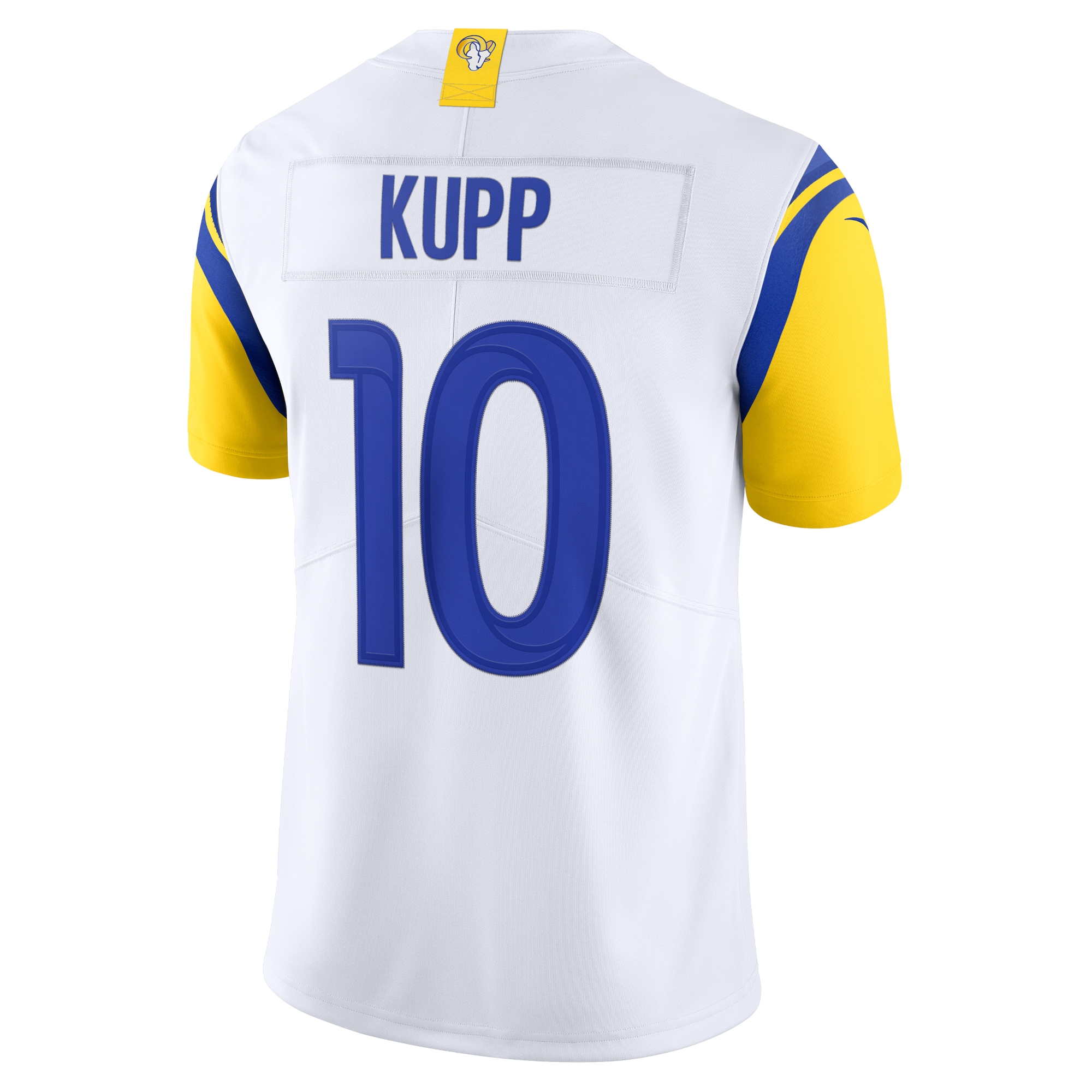 Men's Los Angeles Rams Cooper Kupp White Alternate Vapor Limited Jersey JS3857 Saliibo - Image 3