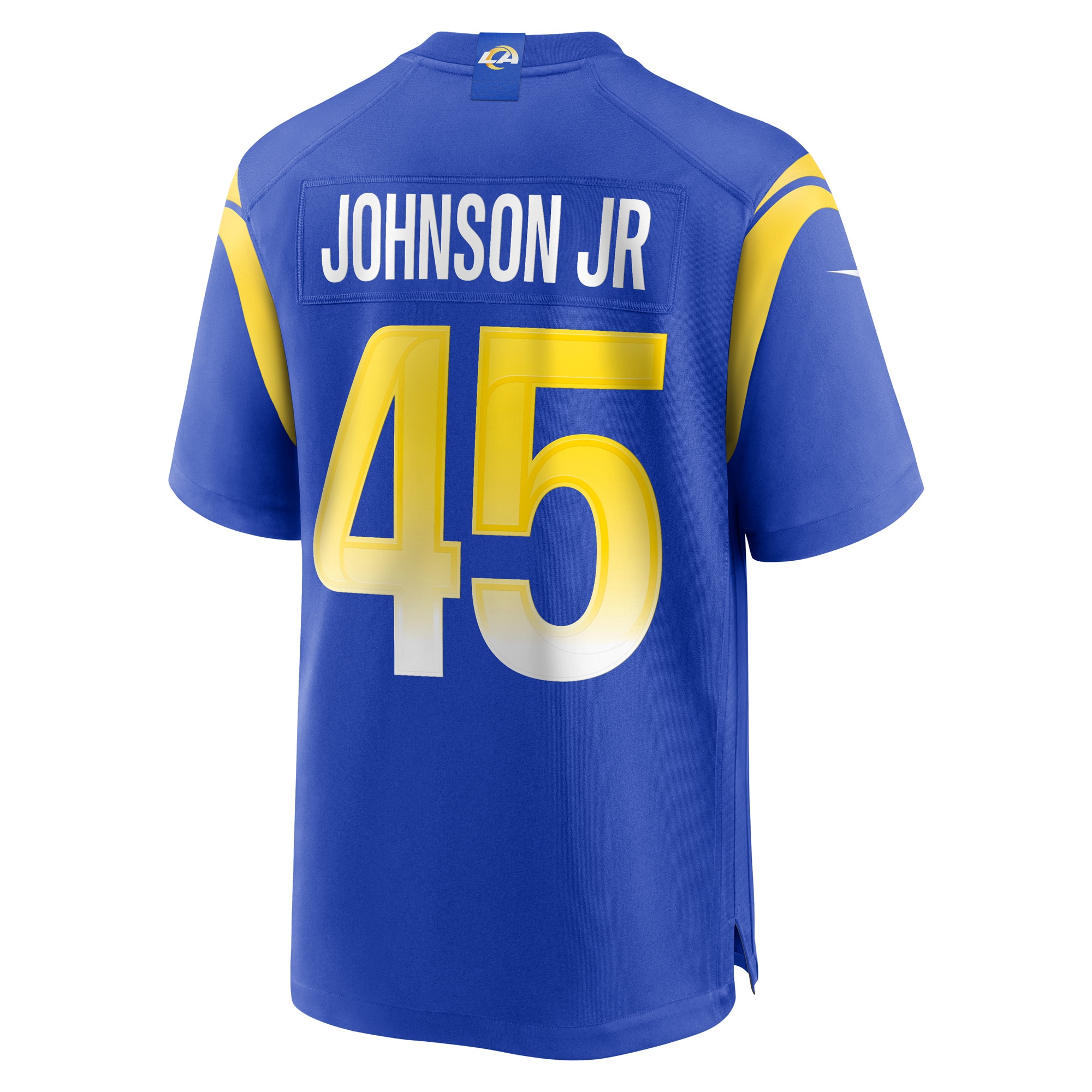 Men's Los Angeles Rams Neal Johnson Jr Royal Game Jersey JS5175 Saliibo - Image 3