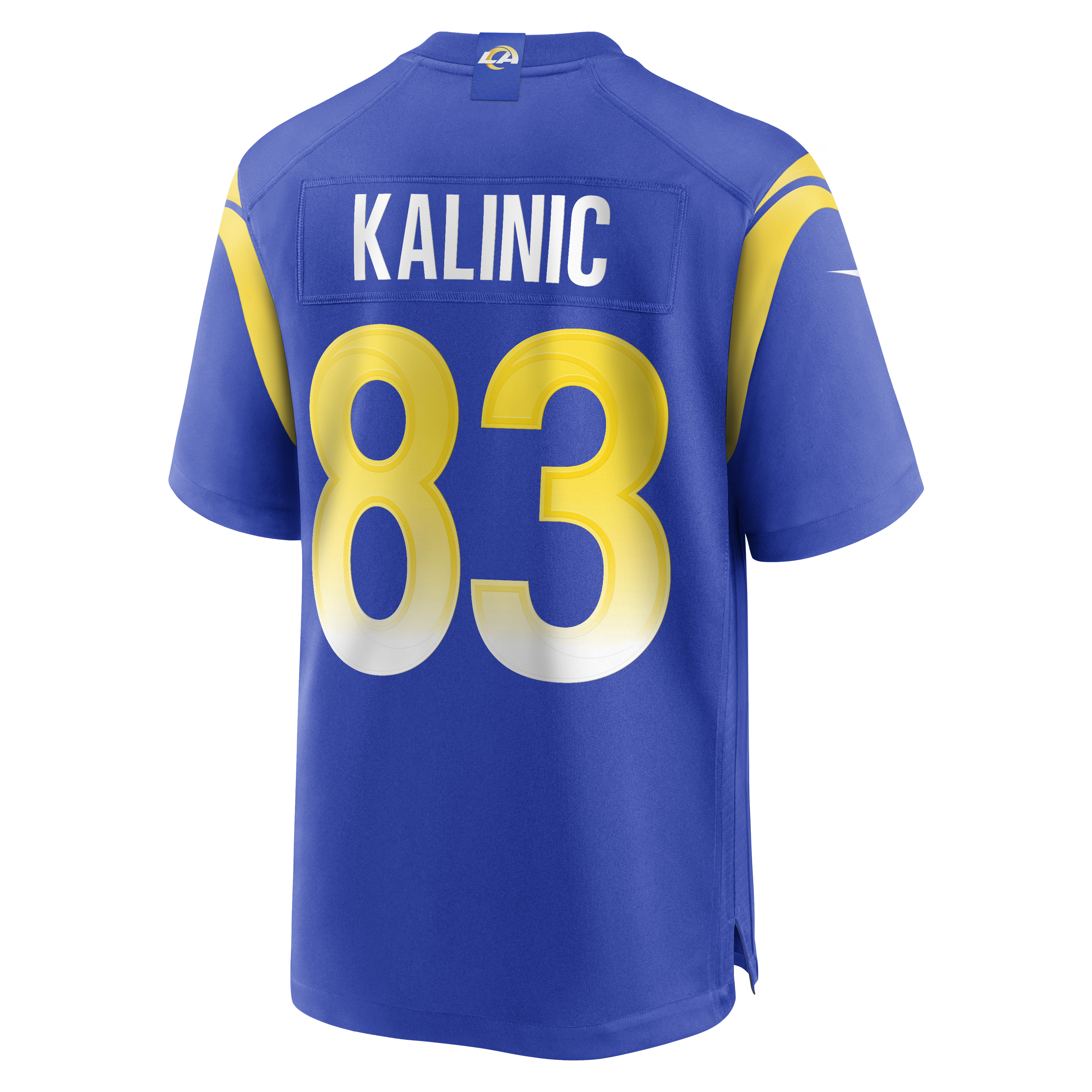 Men's Los Angeles Rams Nikola Kalinic Royal Game Jersey JS8651 Saliibo - Image 3