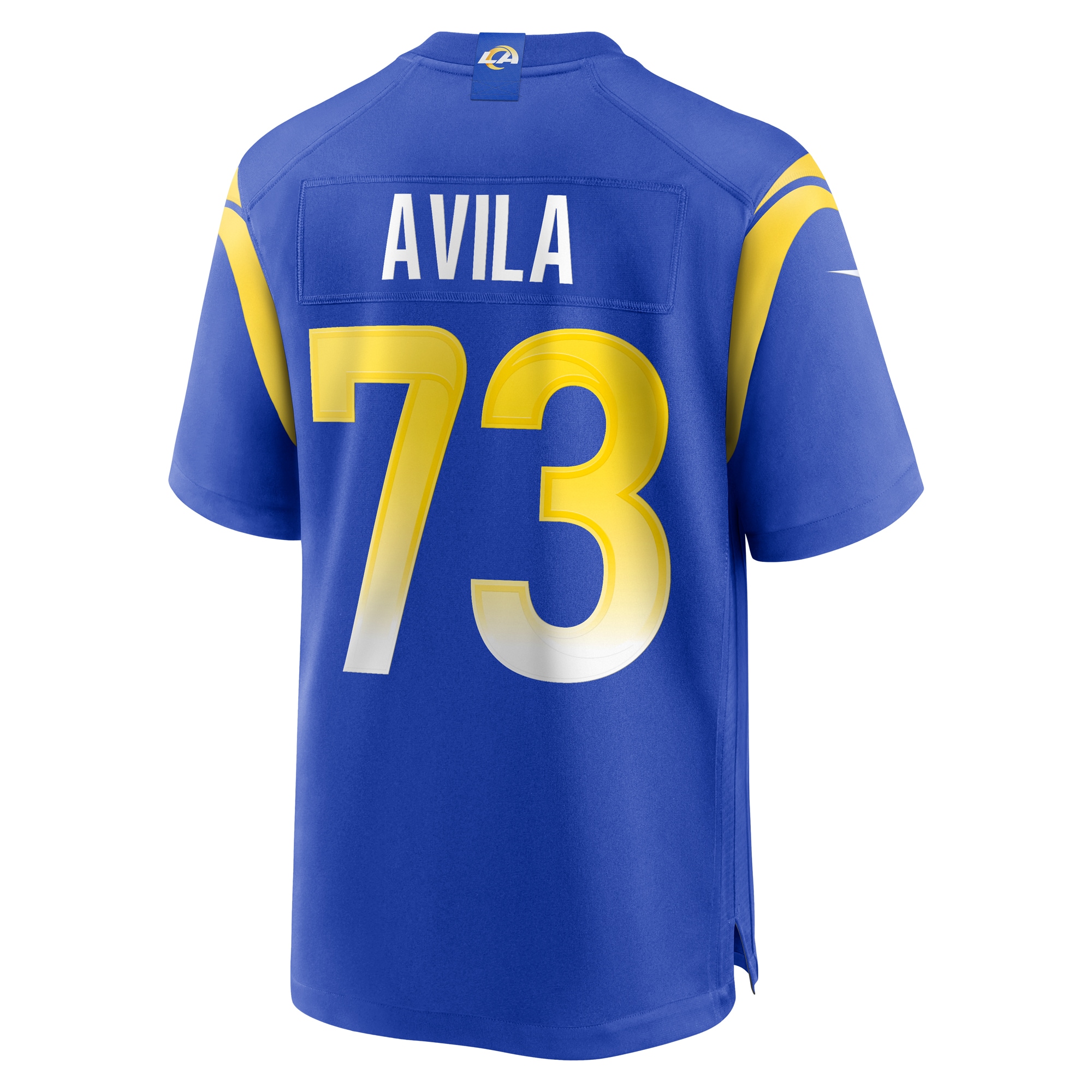 Men's Los Angeles Rams Steve Avila Royal Home Game Jersey JS6770 Saliibo - Image 3