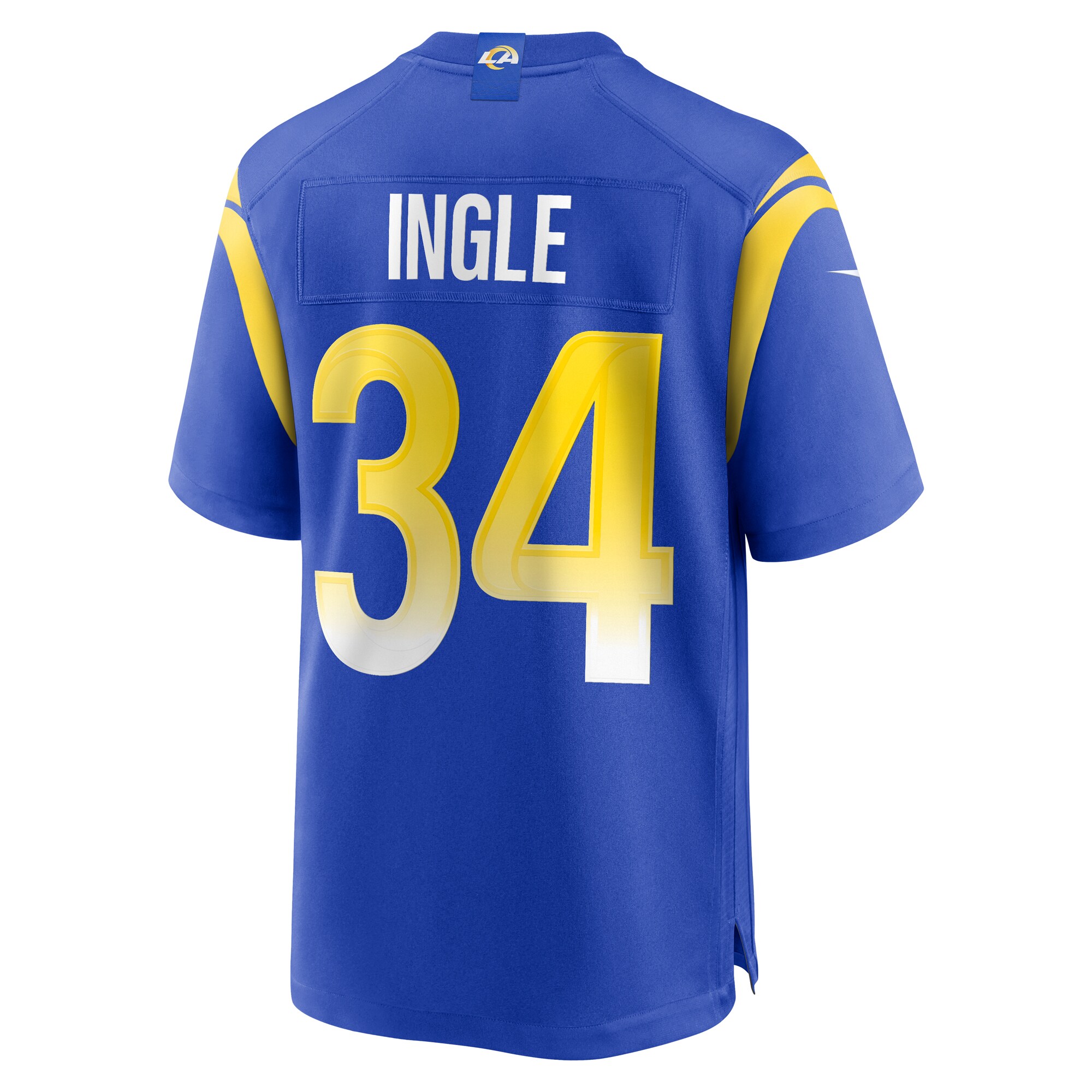 Men's Los Angeles Rams Tanner Ingle Royal Home Game Jersey JS6053 Saliibo - Image 3
