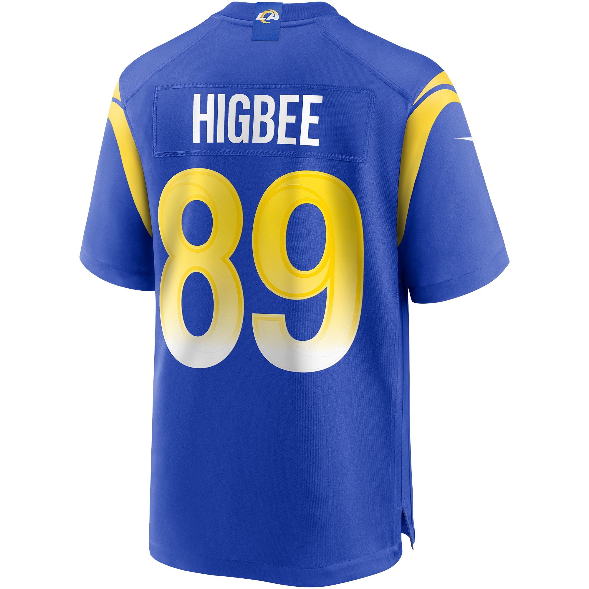 Men's Los Angeles Rams Tyler Higbee Royal Game Player Jersey JS4250 Saliibo - Image 3
