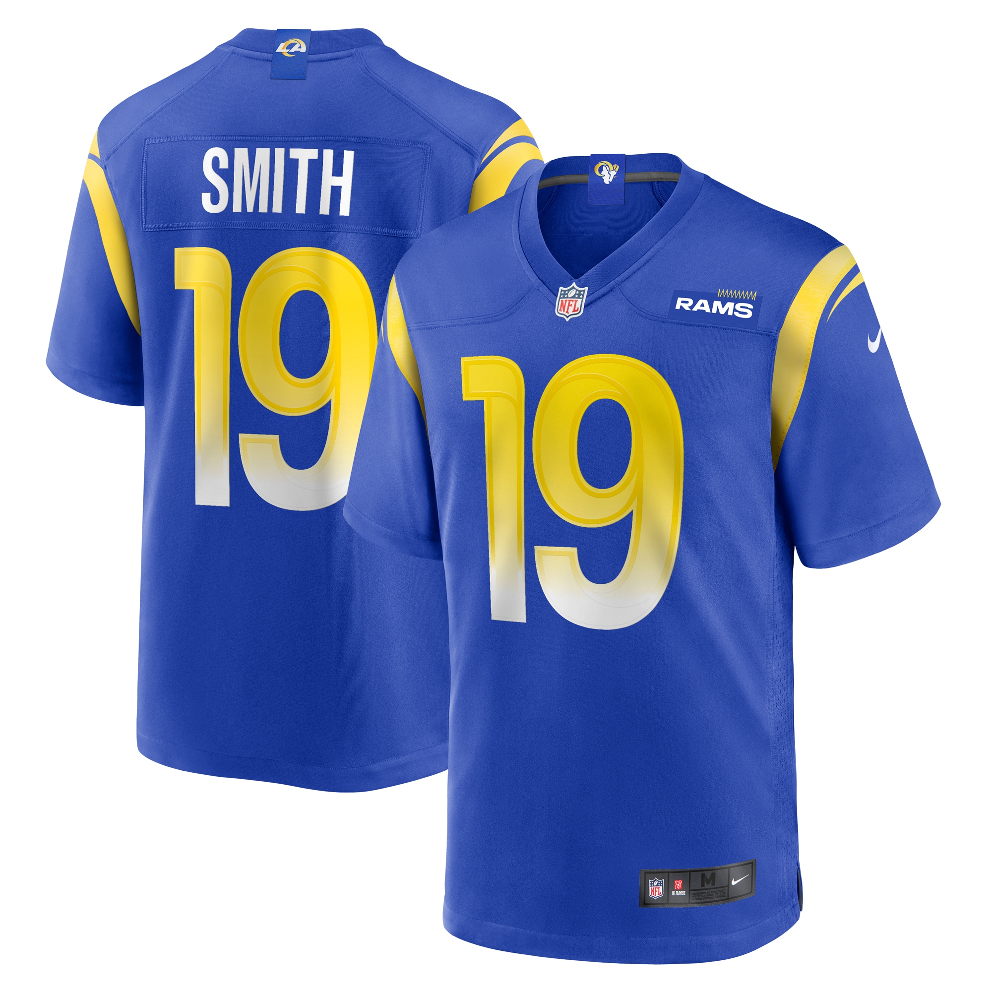 Men's Los Angeles Rams Xavier Smith Royal Home Game Jersey JS6495 Saliibo