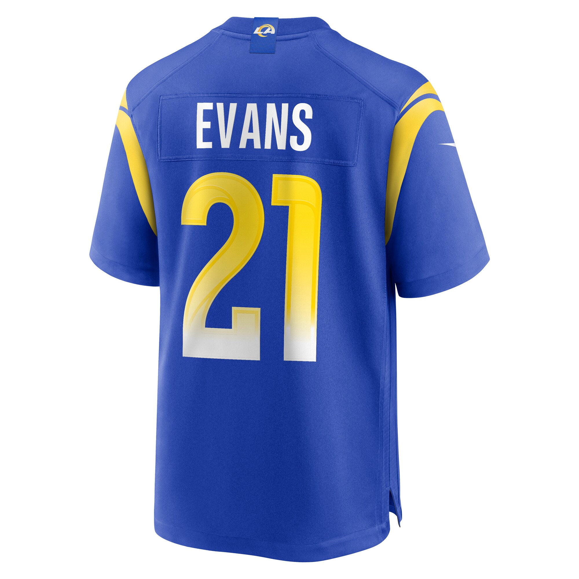 Men's Los Angeles Rams Zach Evans Royal Home Game Jersey JS9531 Saliibo - Image 3