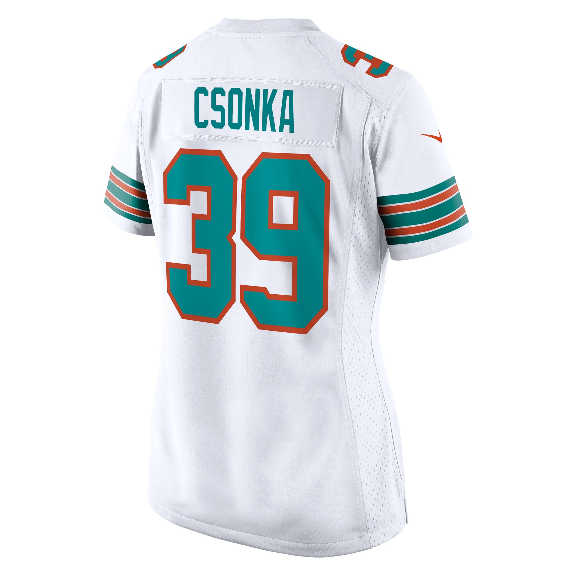 Men's Miami Dolphins Larry Csonka White Retired Player Jersey JS4976 Saliibo - Image 3