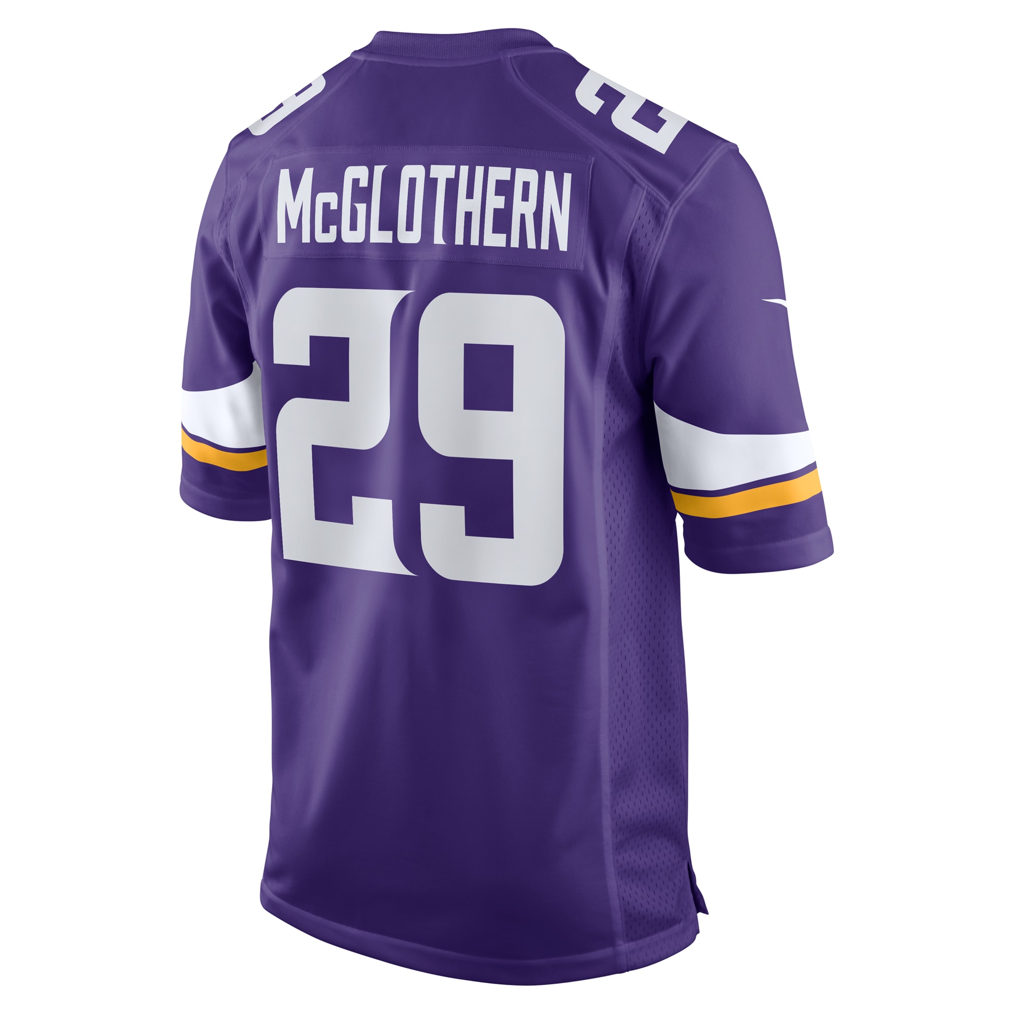 Men's Minnesota Vikings Dwight McGlothern Purple Game Jersey JS7490 Saliibo - Image 3