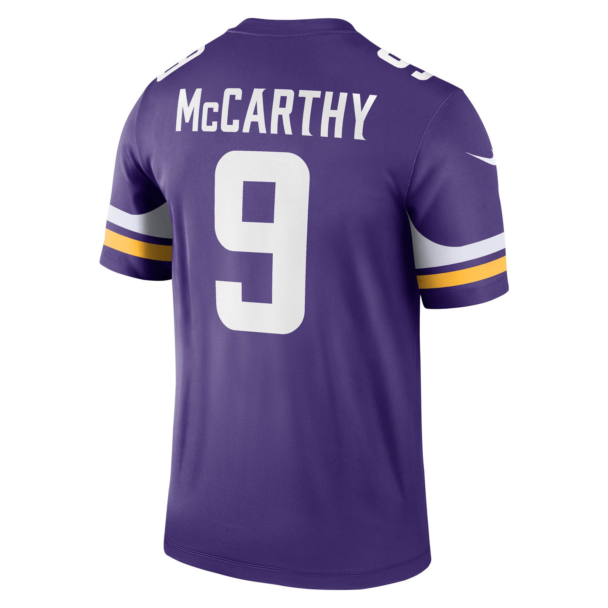 Men's Minnesota Vikings J.J. McCarthy Purple Team Legend Player Performance Jersey JS5600 Saliibo - Image 3