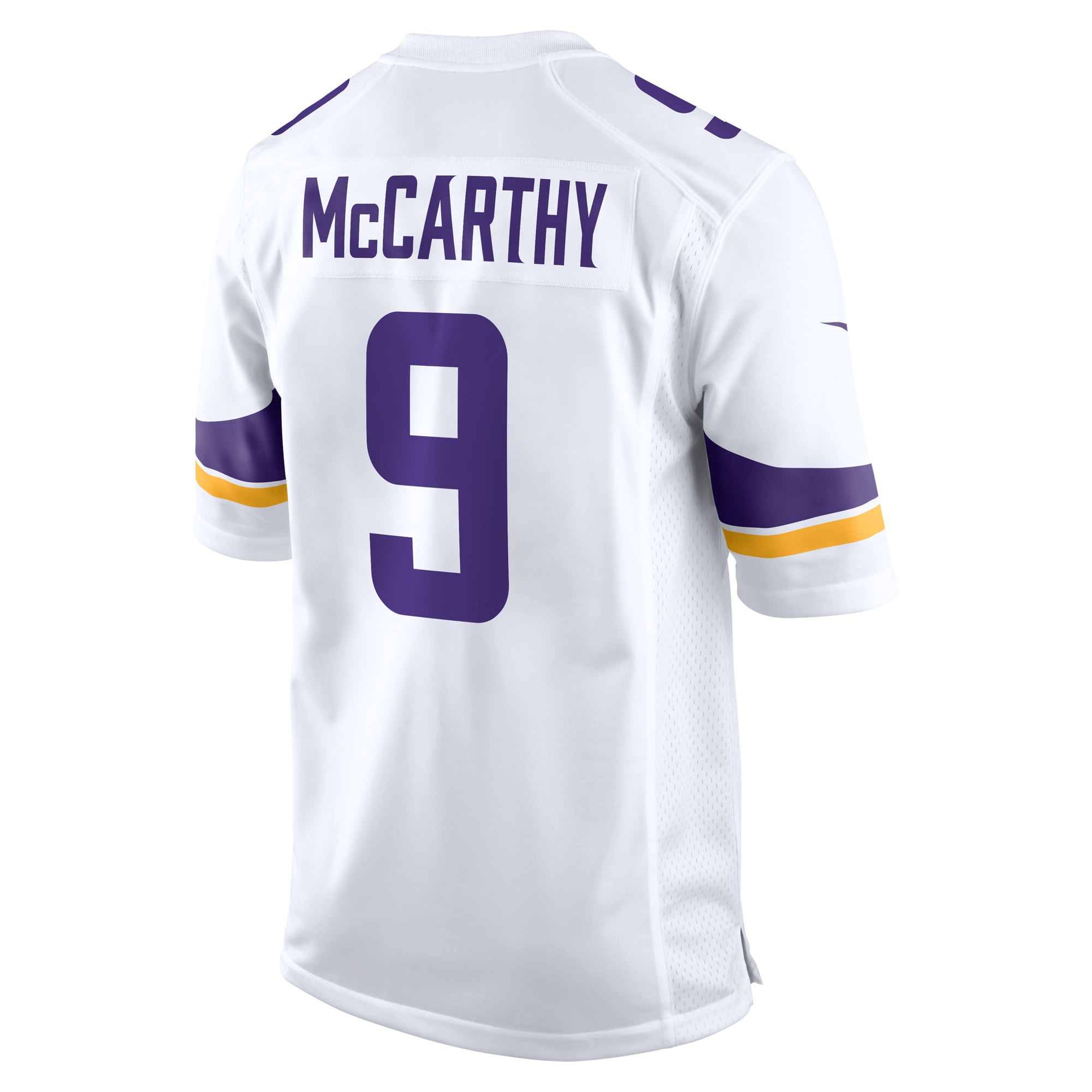 Men's Minnesota Vikings J.J. McCarthy White Game Jersey JS4944 Saliibo - Image 3