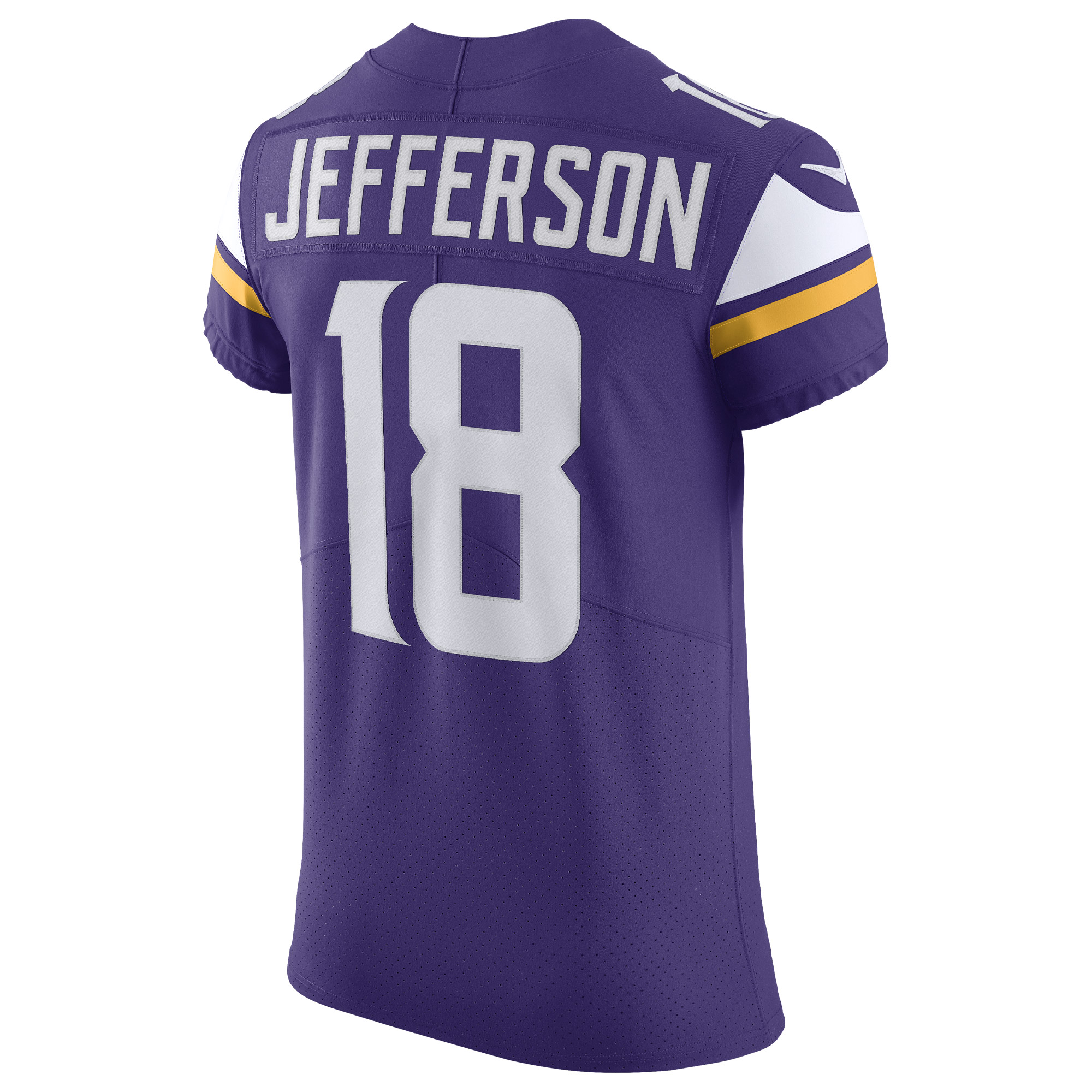 Men's Minnesota Vikings Justin Jefferson Purple Home Vapor Elite Jersey JS1776 Saliibo - Image 3