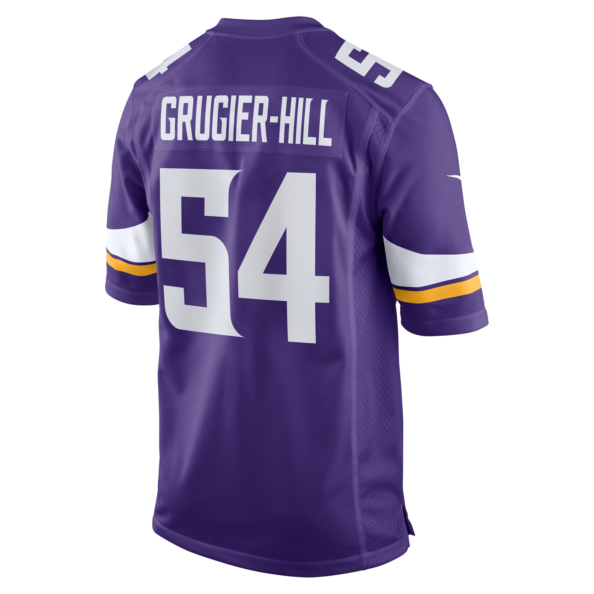 Men's Minnesota Vikings Kamu Grugier-Hill Purple Game Jersey JS8365 Saliibo - Image 3
