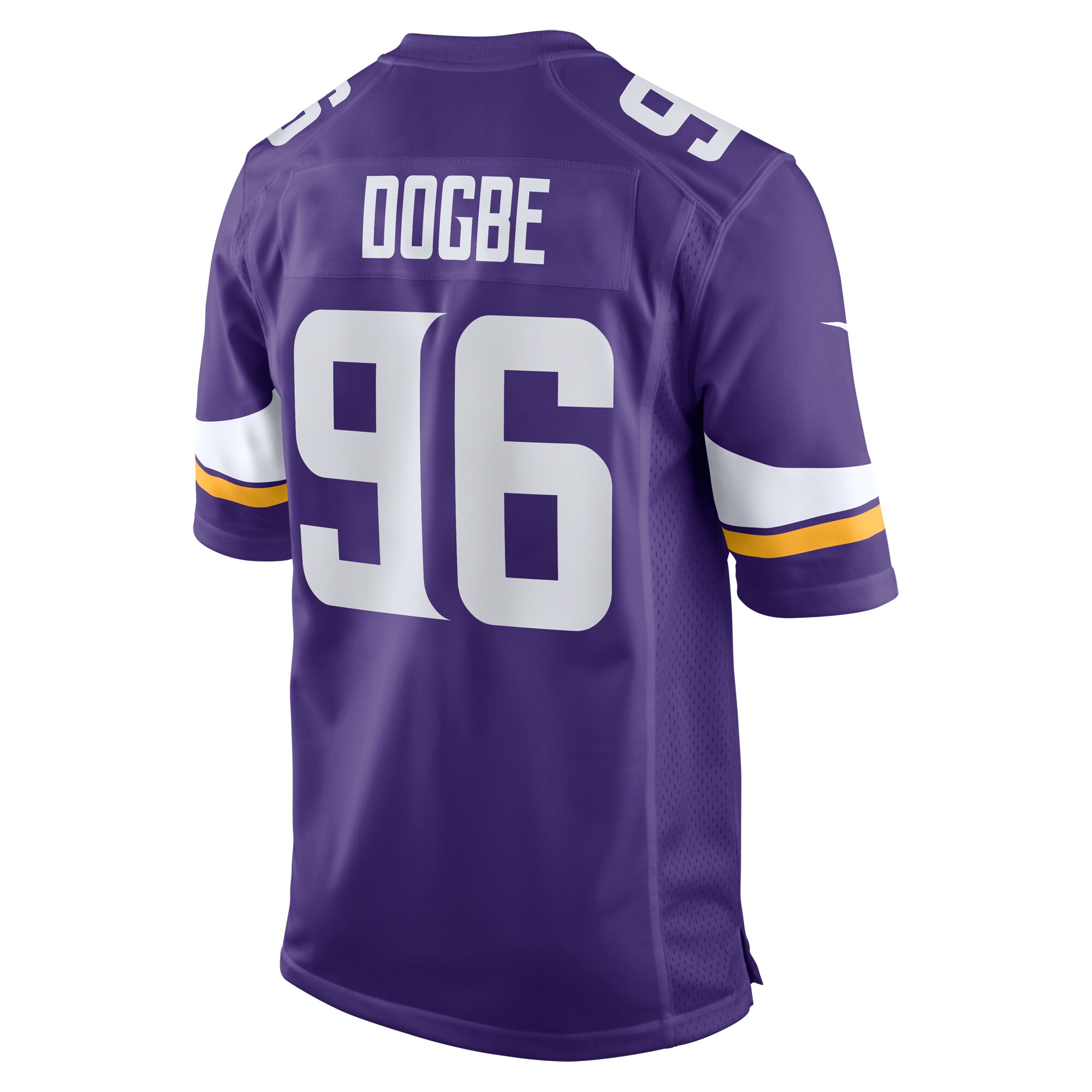Men's Minnesota Vikings Michael Dogbe Purple Team Game Jersey JS9261 Saliibo - Image 3