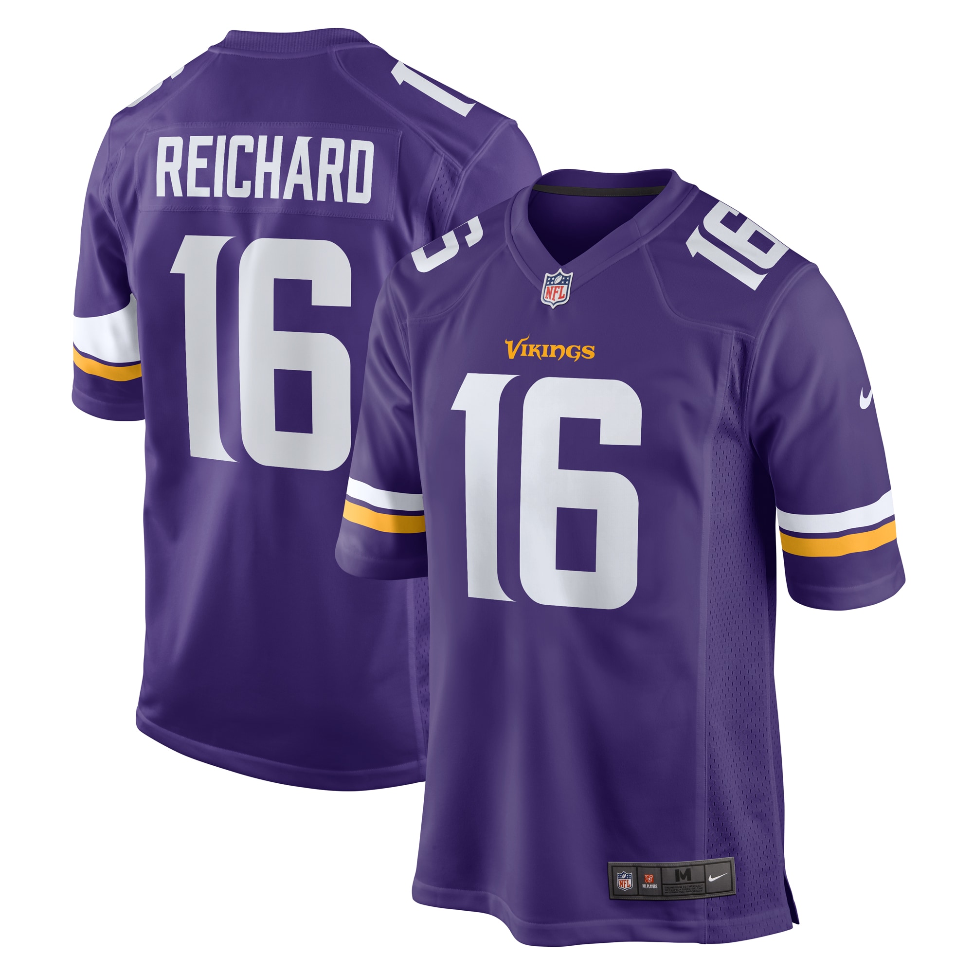 Men's Minnesota Vikings Will Reichard Purple Game Jersey JS1506 Saliibo