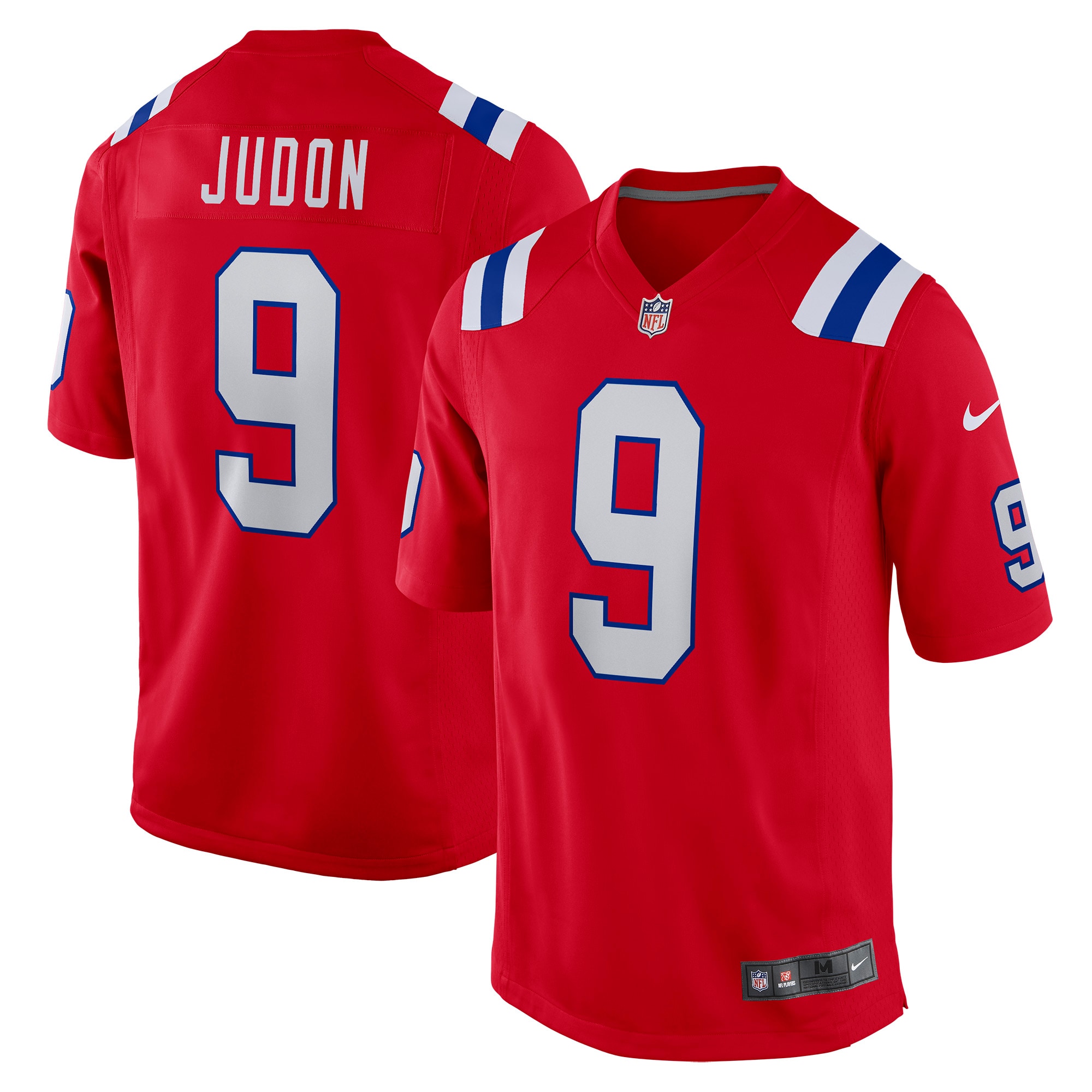 Men's New England Patriots Matthew Judon Red Game Jersey JS3299 Saliibo