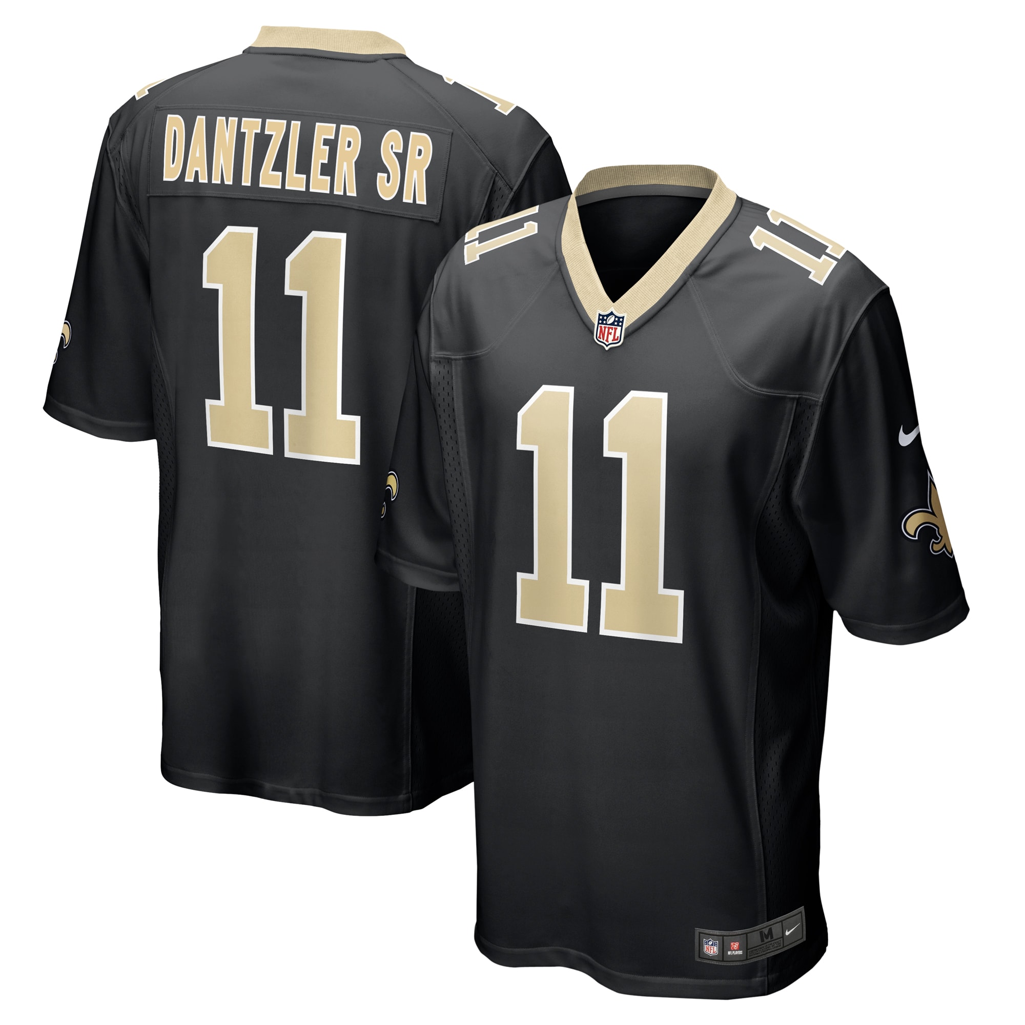 Men's New Orleans Saints Cameron Dantzler Sr Black Game Jersey JS4943 Saliibo
